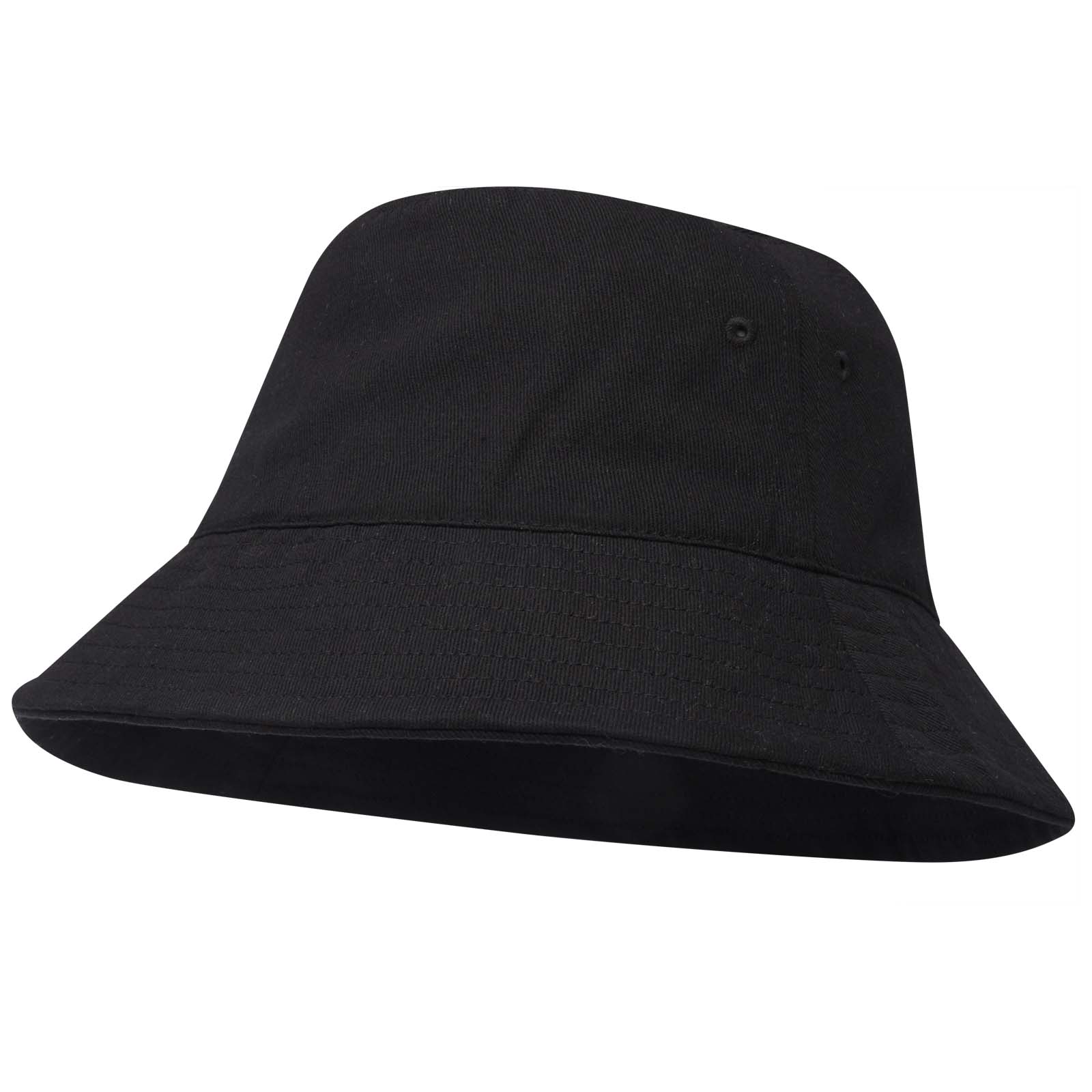 Wicklow 240 g/m² recycelter Sonnenhut schwarz