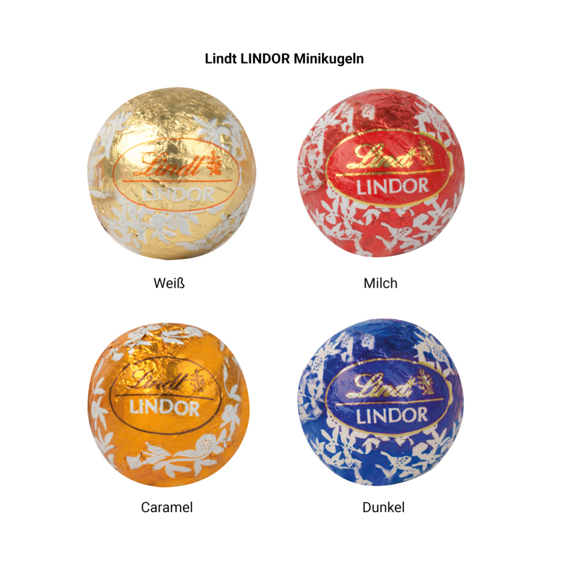 Minikugel Tower Adventskalender, LINDOR Lindt Mini Kugeln