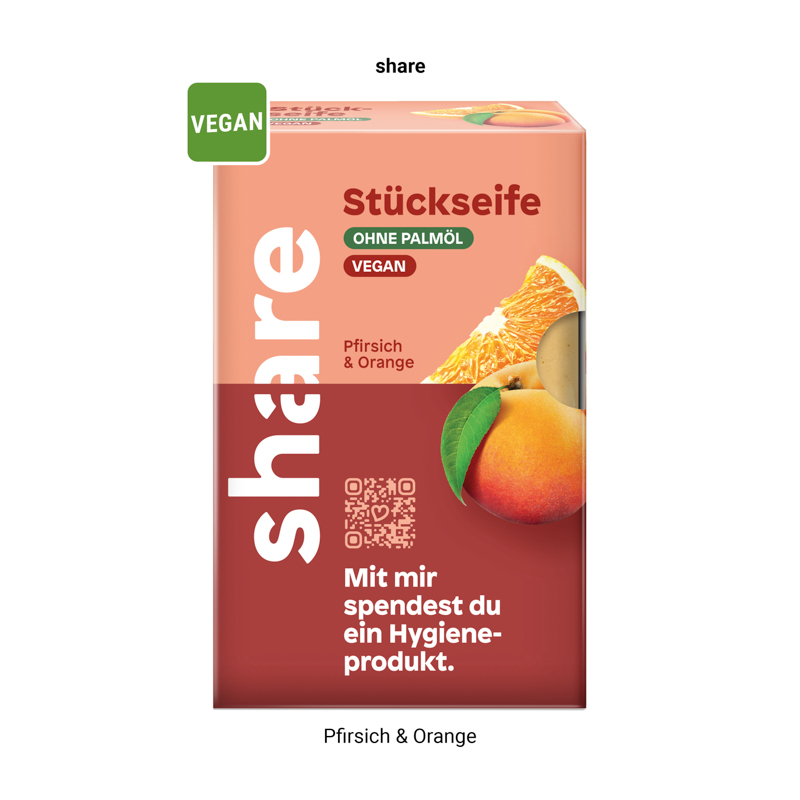 Werbecover, share feste Seife