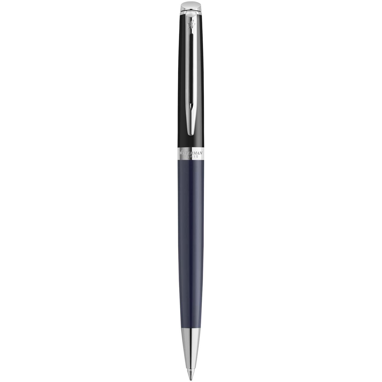 Waterman Hemisphere Color-Block Kugelschreiber mit Palladiumbeschichtung (blaue Mine) blau, schwarz