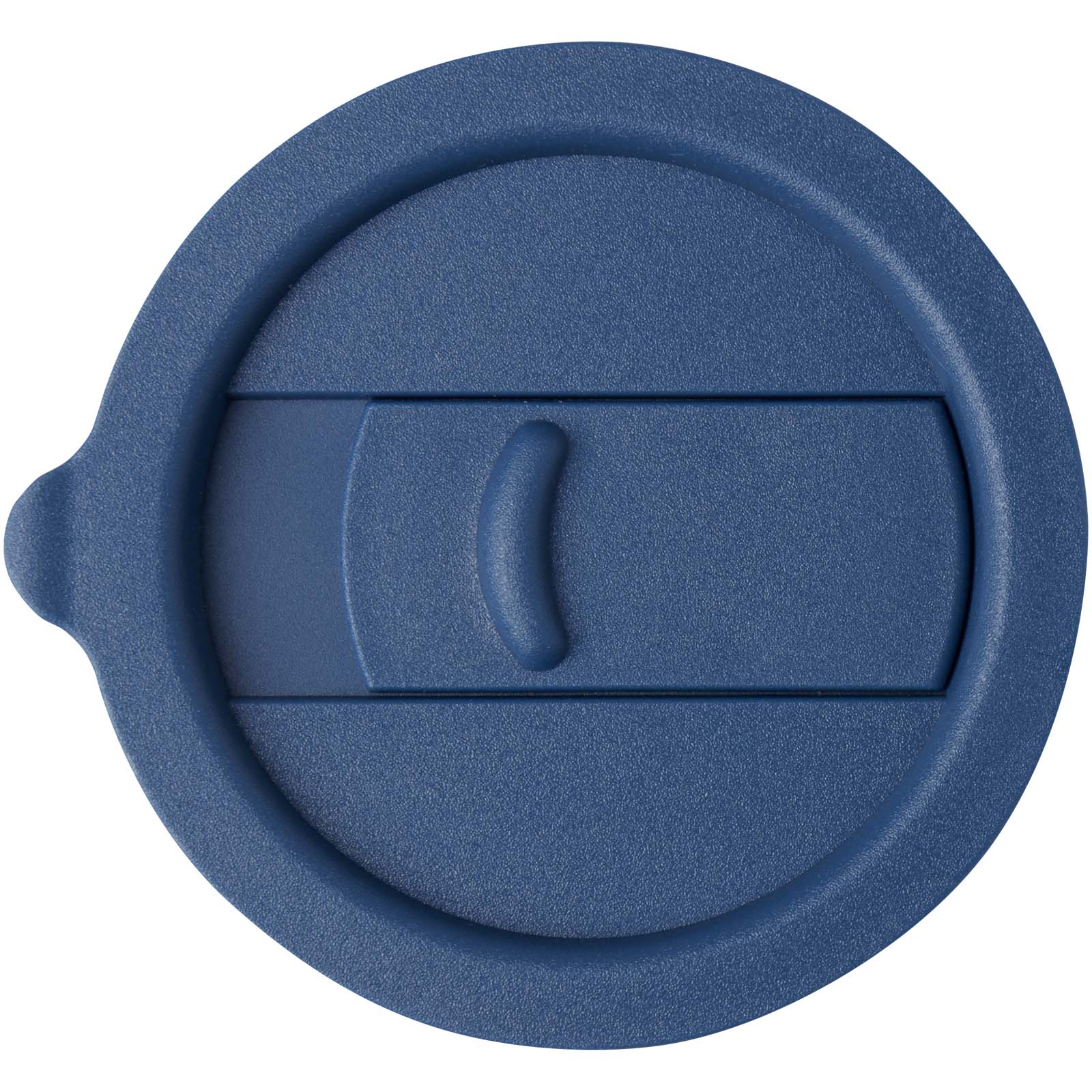 Java 330 ml Keramikbecher mit Silikonhülle und Kunststoffdeckel blau