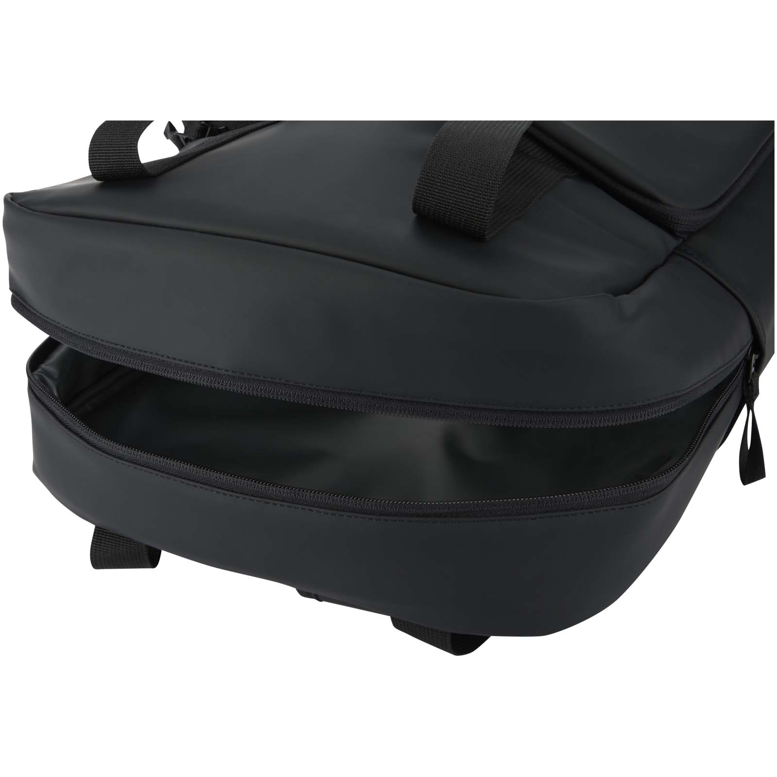 Resi Plus GRS recycelte Rucksackkühltasche 18L schwarz