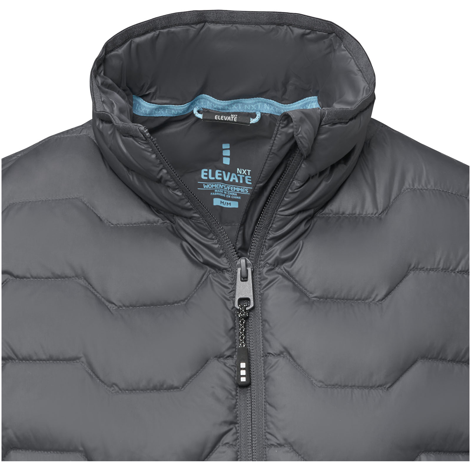 Petalite GRS isolierter Daunen-Bodywarmer für Damen aus recyceltem Material storm grey