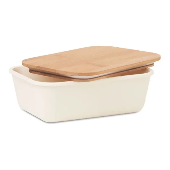 Lunchbox mit Bambusdeckel