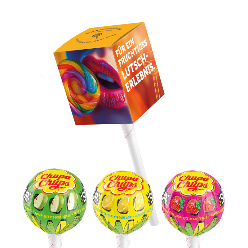 Lolly Box Chupa Chups Kugel Lolly Fruchtmischung