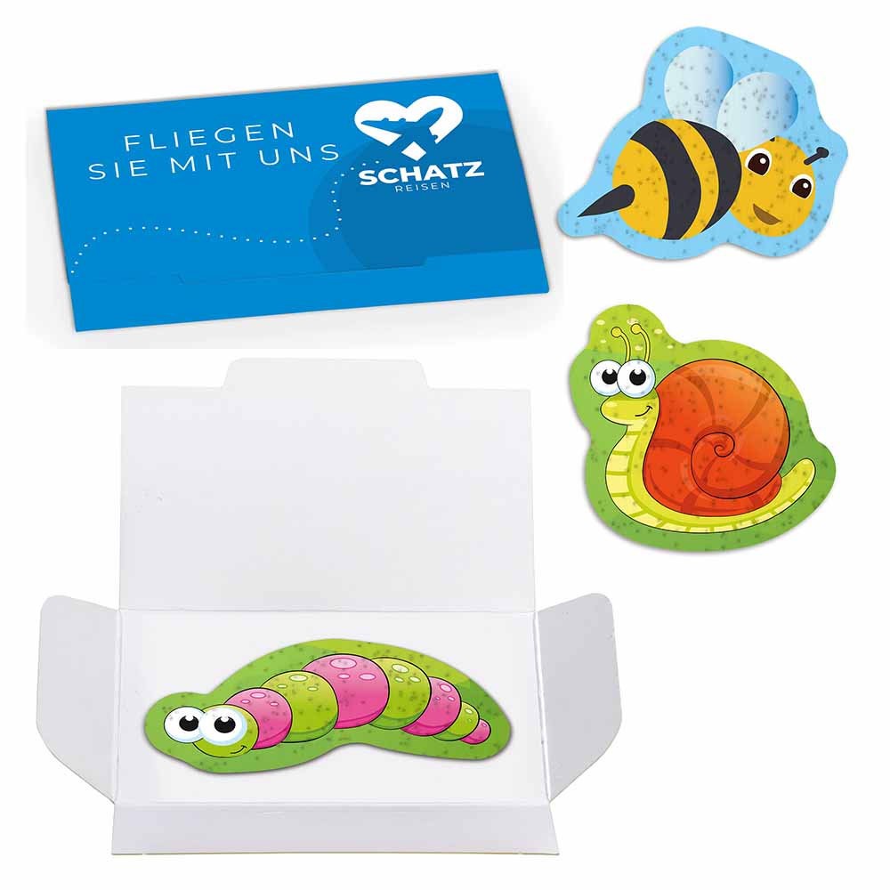 Samenpapier lustige Tierchen - Ostern