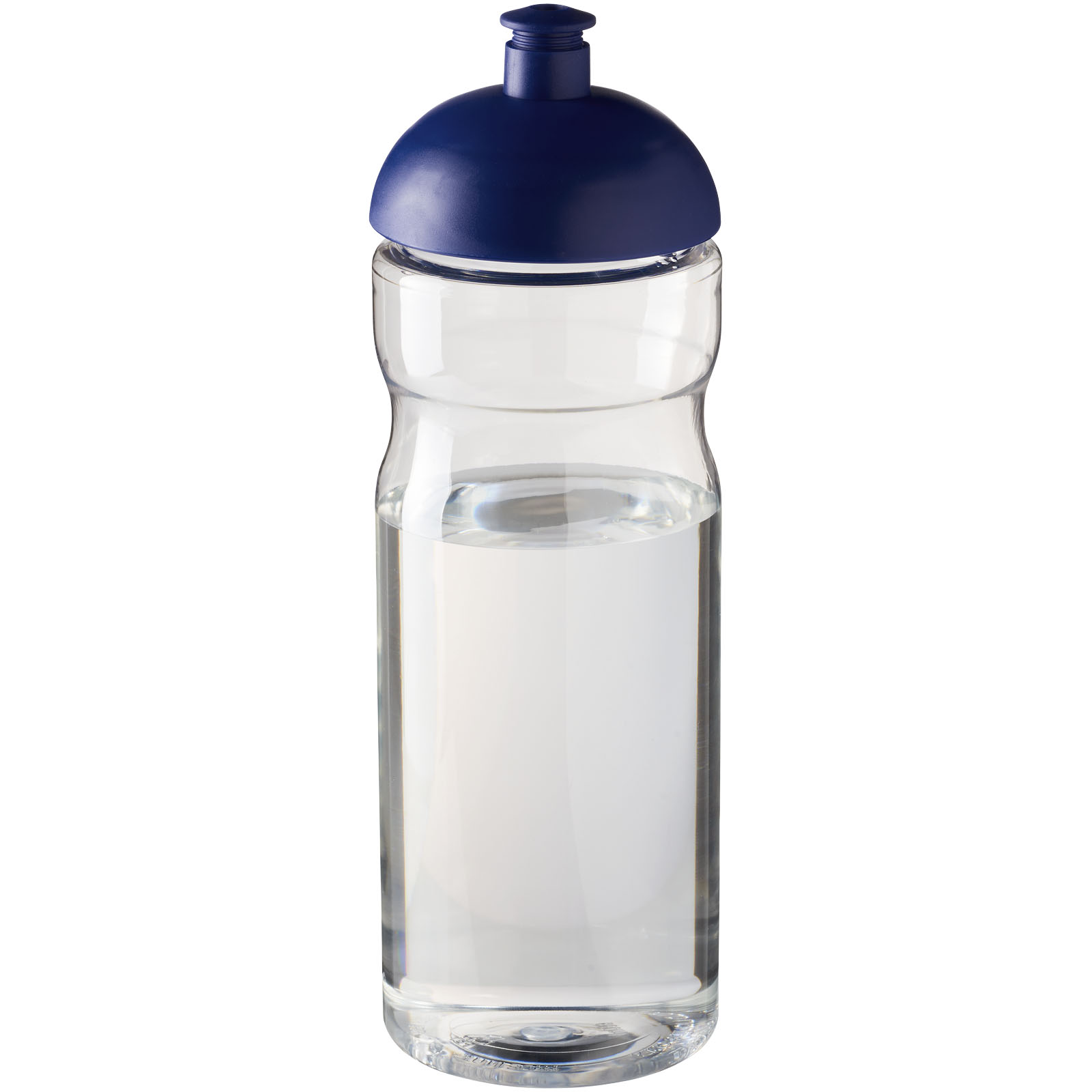 H2O Active® Base 650 ml Sportflasche mit Stülpdeckel transparent, blau