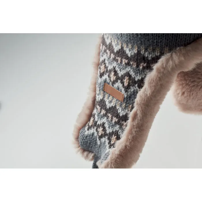 Gestrickte Ohrenmütze