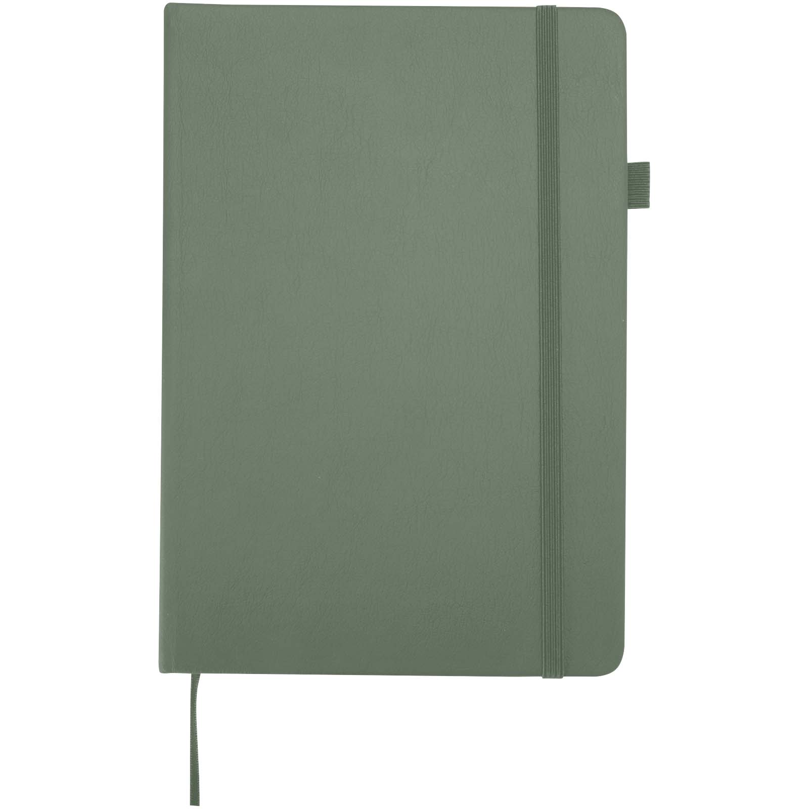 Liss A5 Hardcover Notizbuch aus recyceltem Kunststoff heather grün