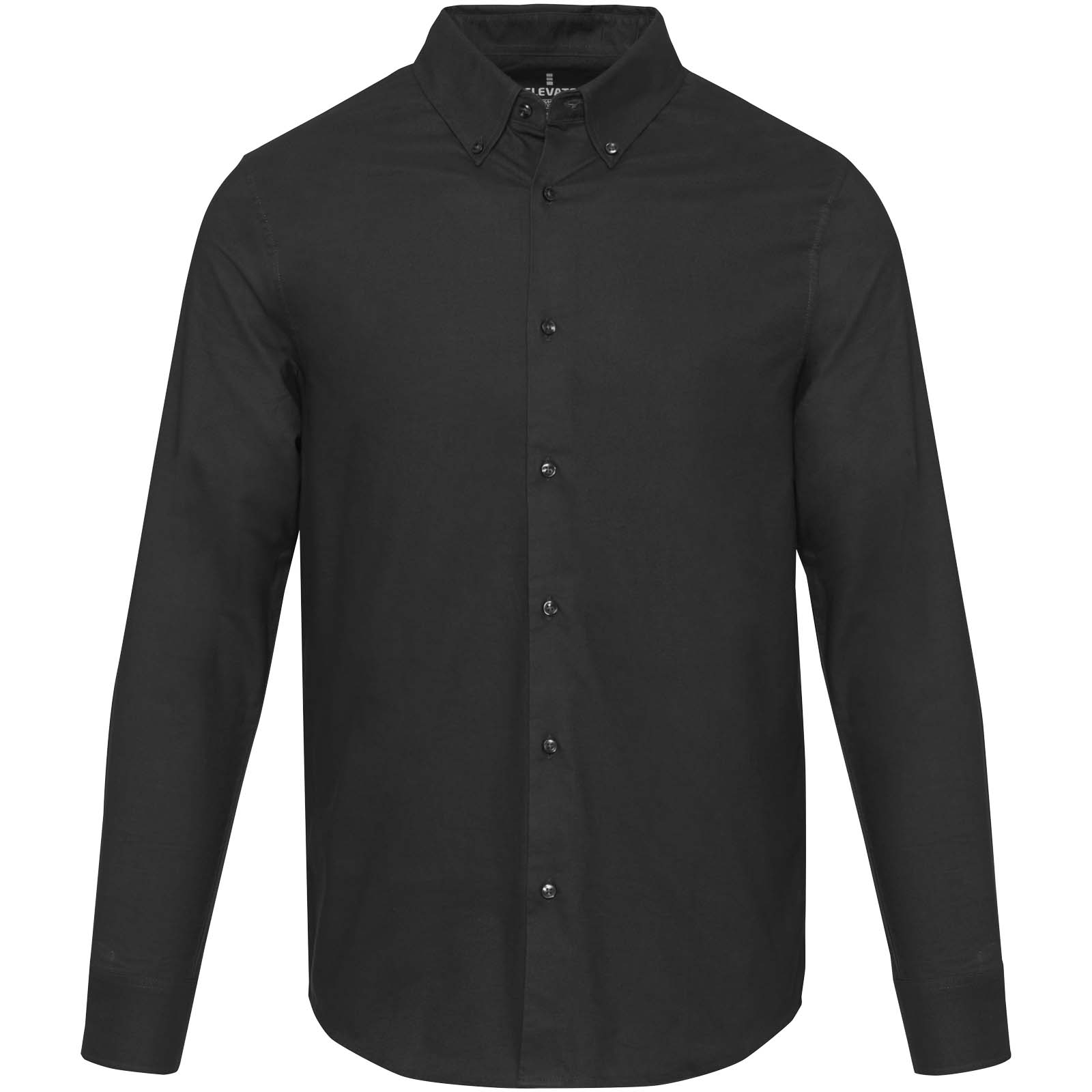 Sphene 165 g/m² Oxford Hemd schwarz