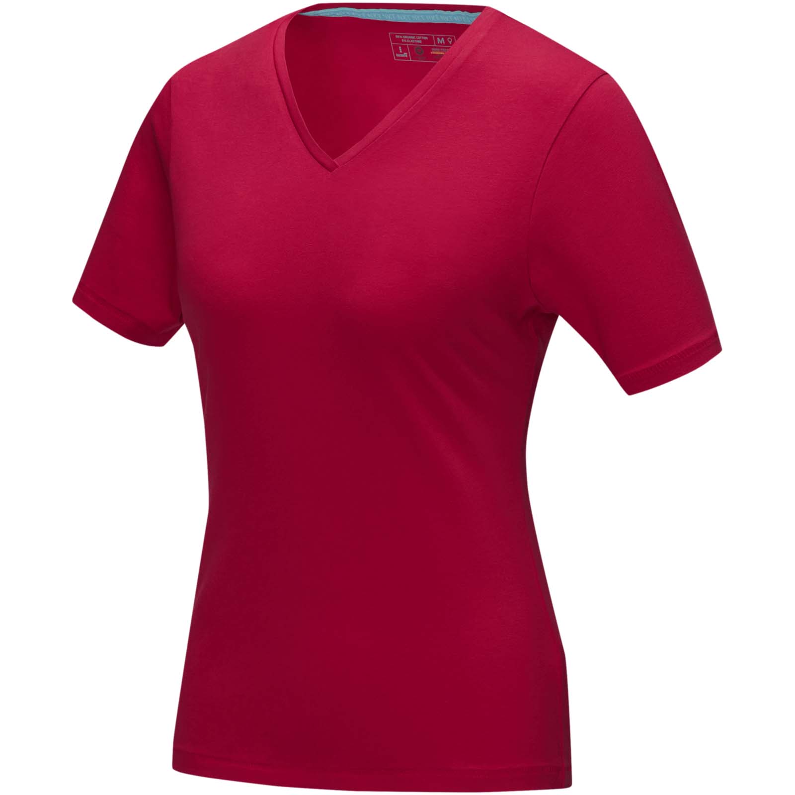 Kawartha T-Shirt für Damen mit V-Ausschnitt rot