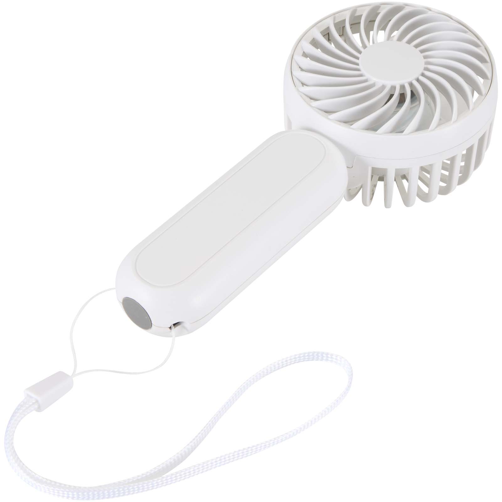 Aervia Tragbarer Ventilator aus recyceltem Kunststoff weiss