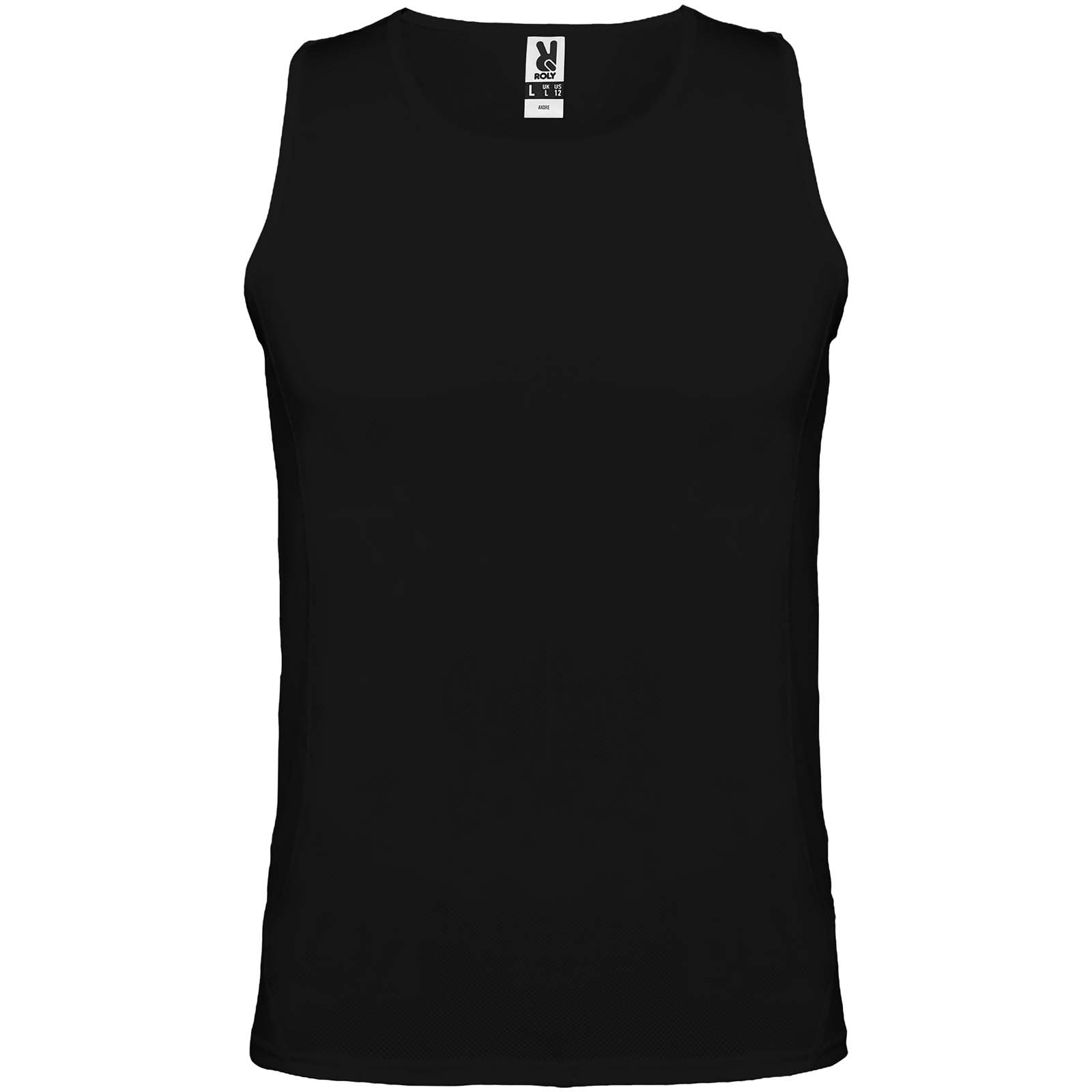 Andre 140 g/m² Sport Top für Kinder schwarz