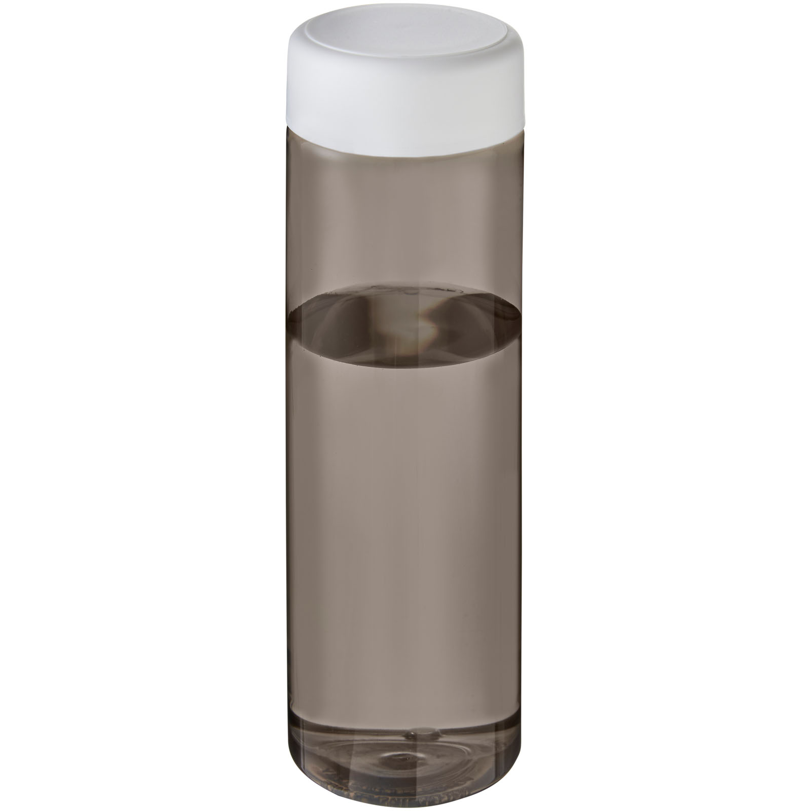 H2O Active® Eco Vibe 850 ml Wasserflasche mit Drehdeckel kohle, weiss