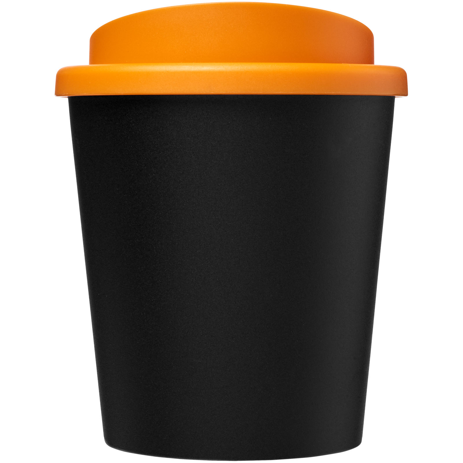 Americano® Espresso Eco 250 ml recycelter Isolierbecher schwarz, orange