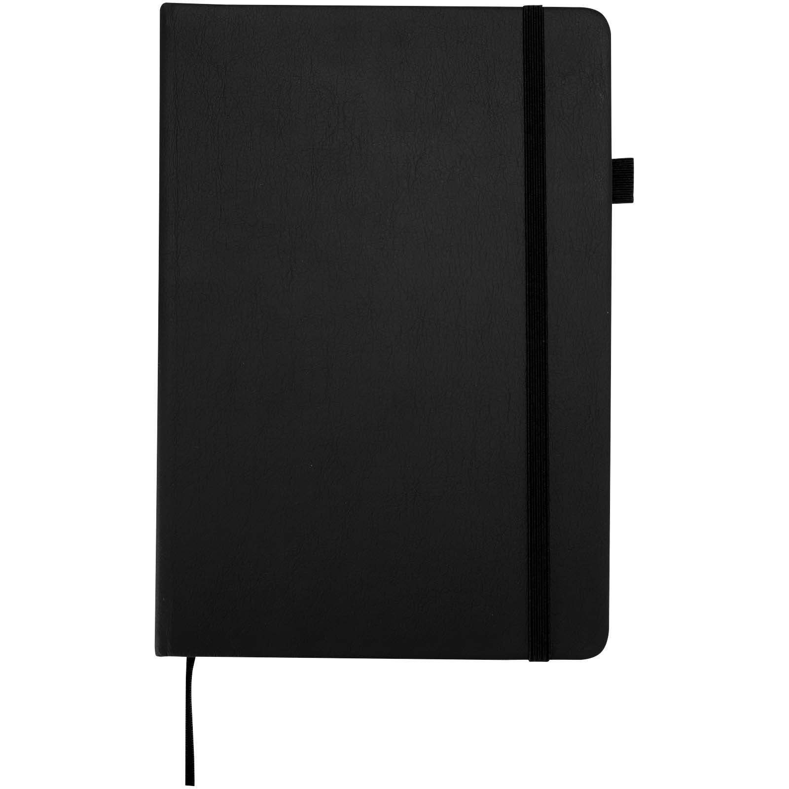 Liss A5 Hardcover Notizbuch aus recyceltem Kunststoff schwarz