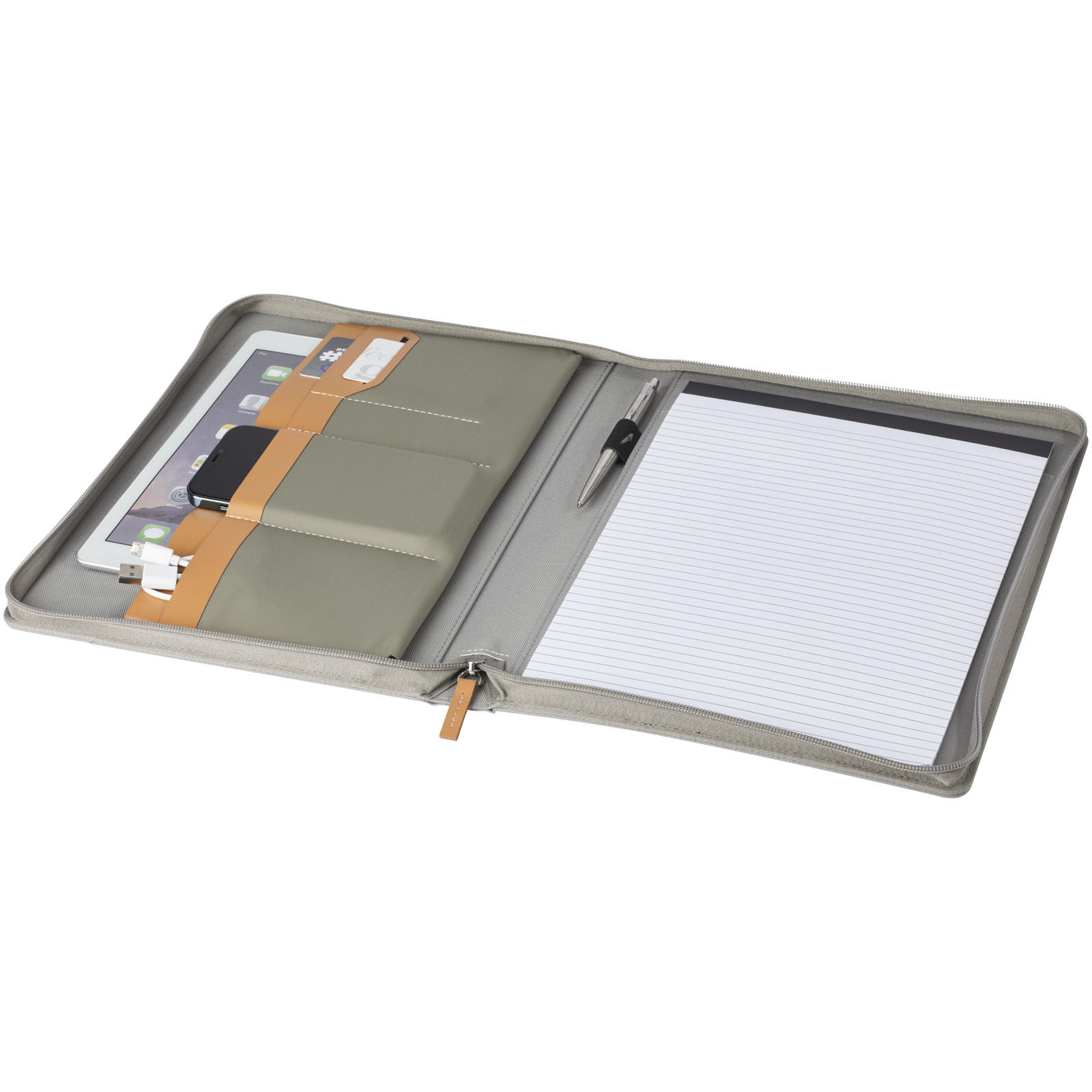 Nomumi A4 Schreibmappe grau