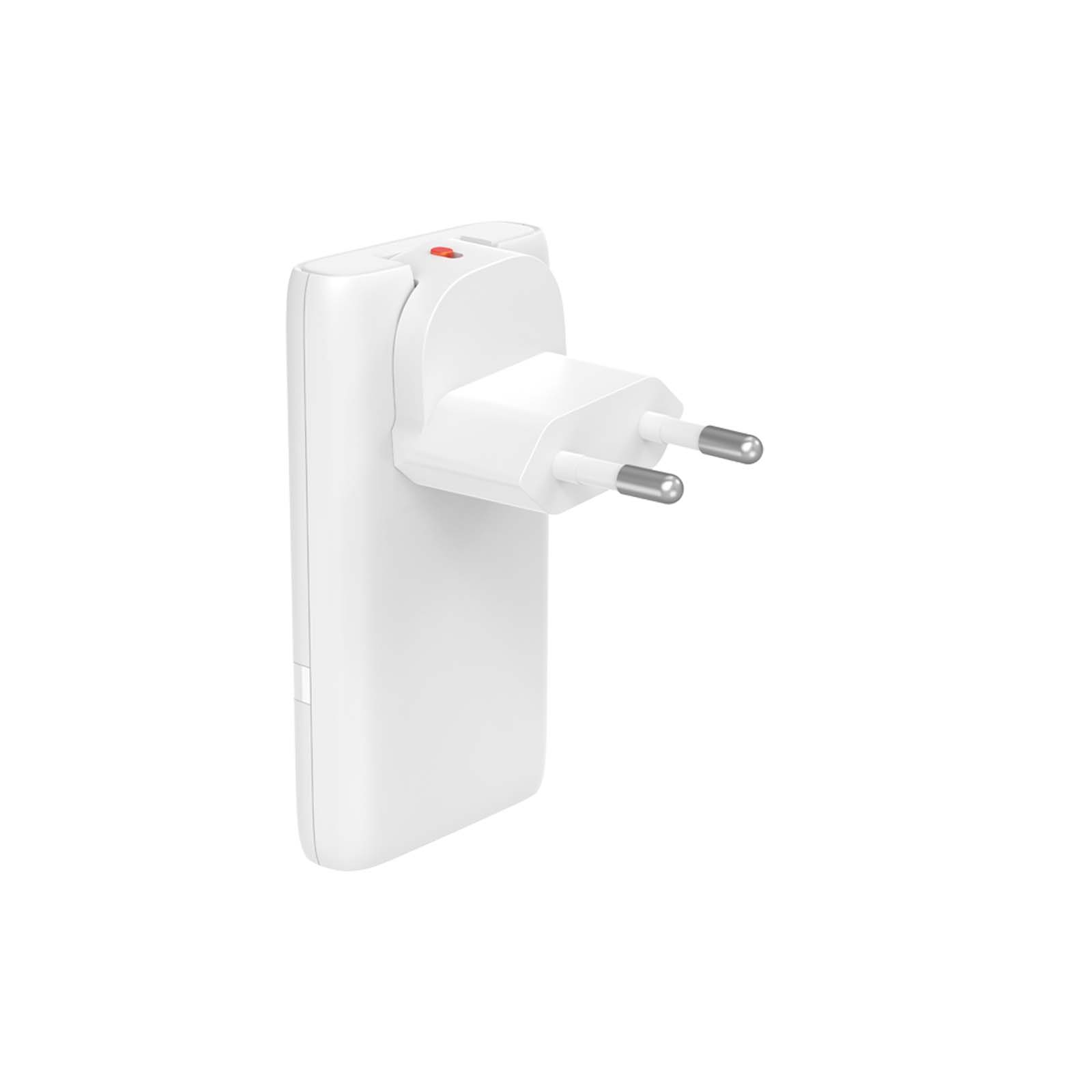SKROSS® Klip Slim 65W Mehrfach-Ladegerät weiss