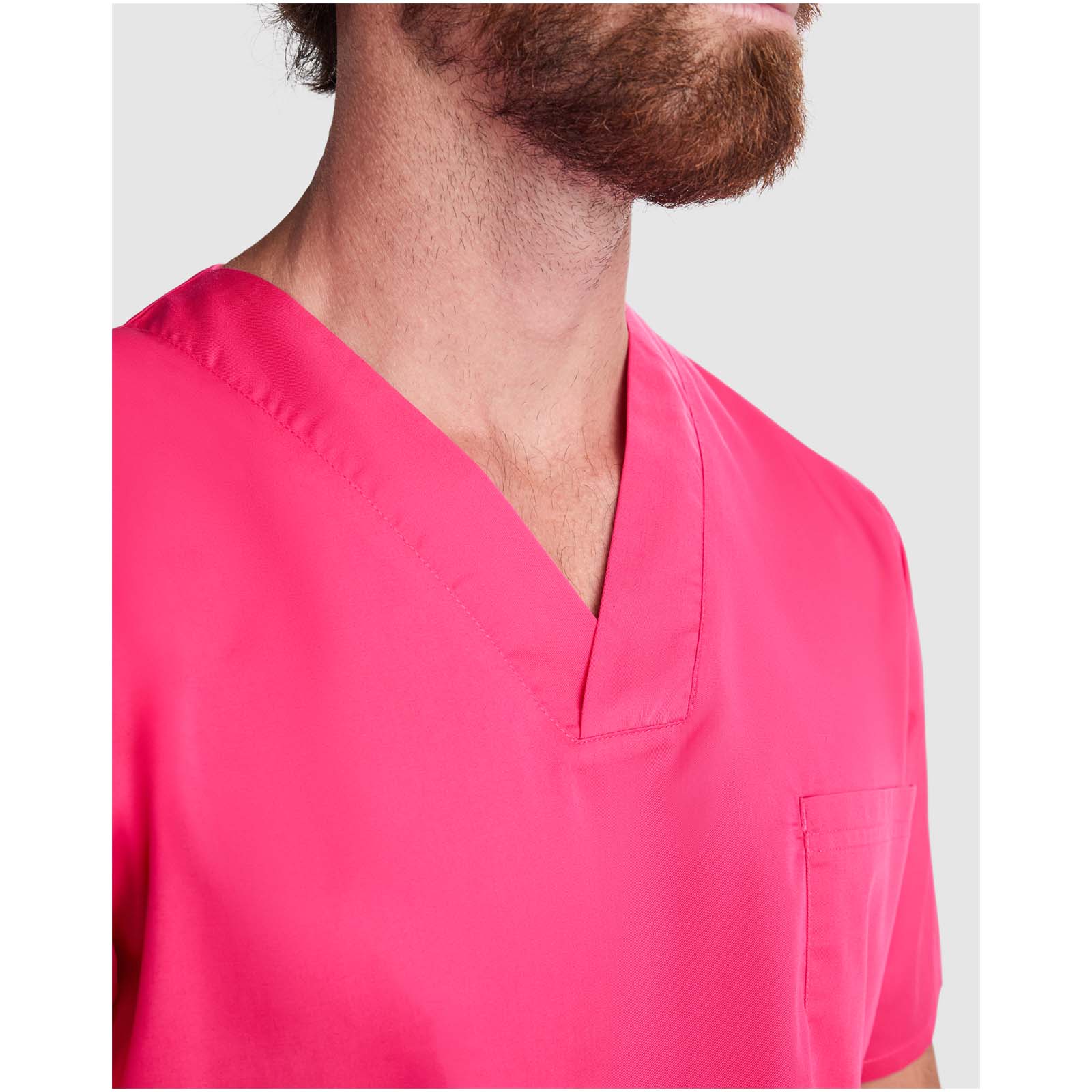 Panacea Kurzärmeliges Arbeitshemd, 160 g/m2, unisex donau-blau