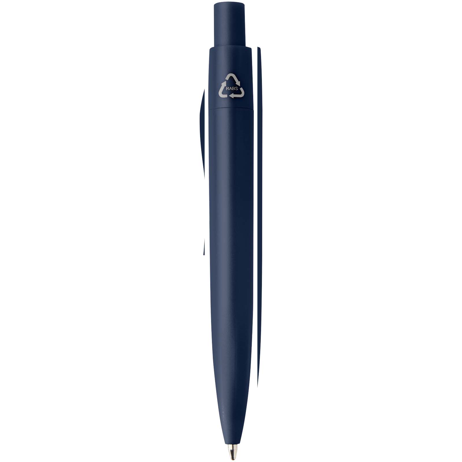 Ramin Mini Kugelschreiber aus recyceltem Kunststoff (blaue Tinte) navy