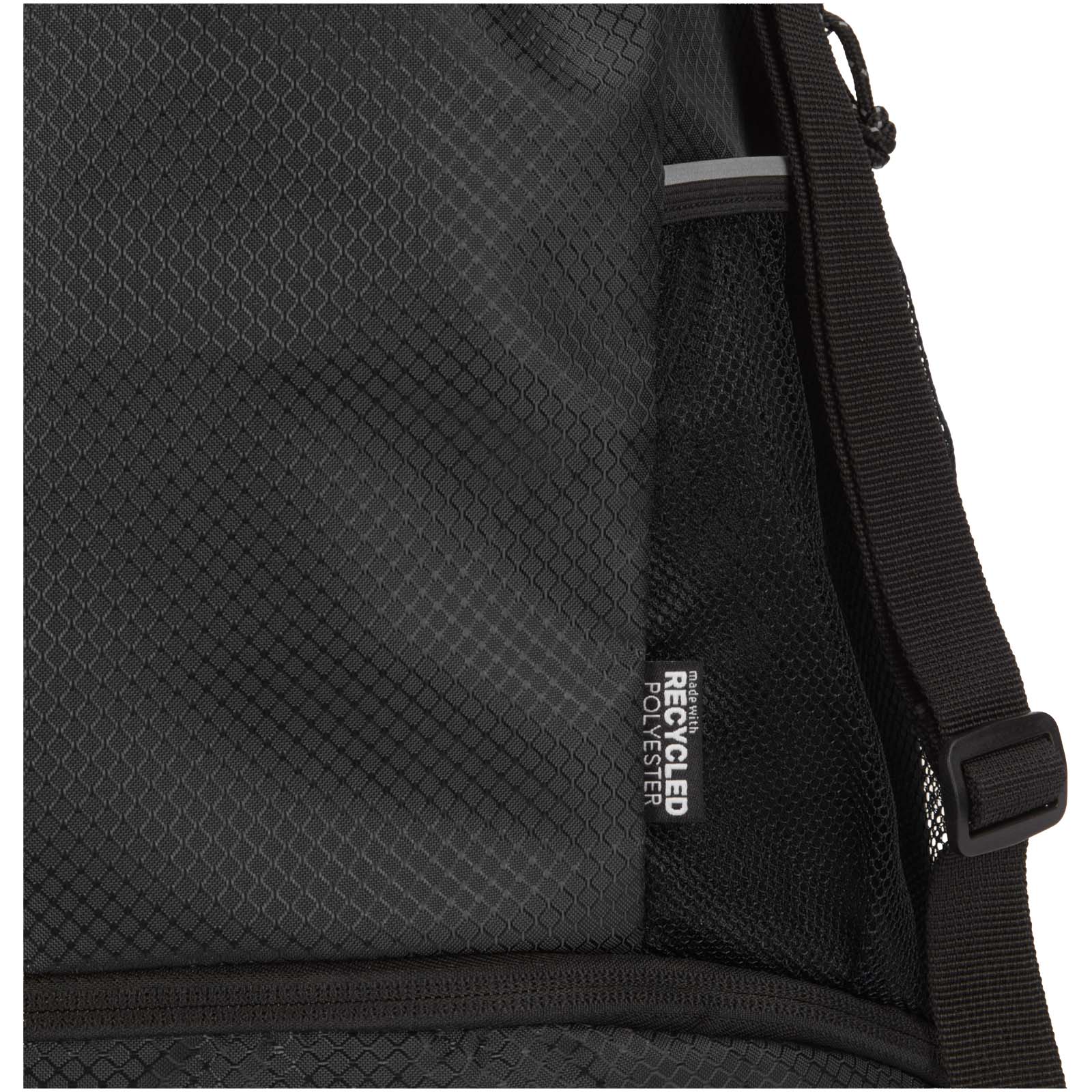 Varyon GRS-recycelter Sportbeutel mit Bodenfach 18 L schwarz