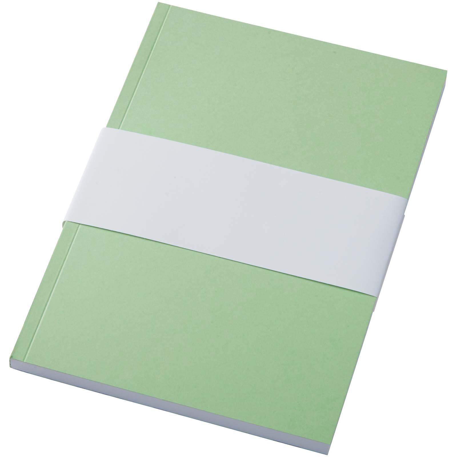 Novella Austen Colours A5 Softcover Notizbuch aus Recyclingmaterial – 100 Blatt grün