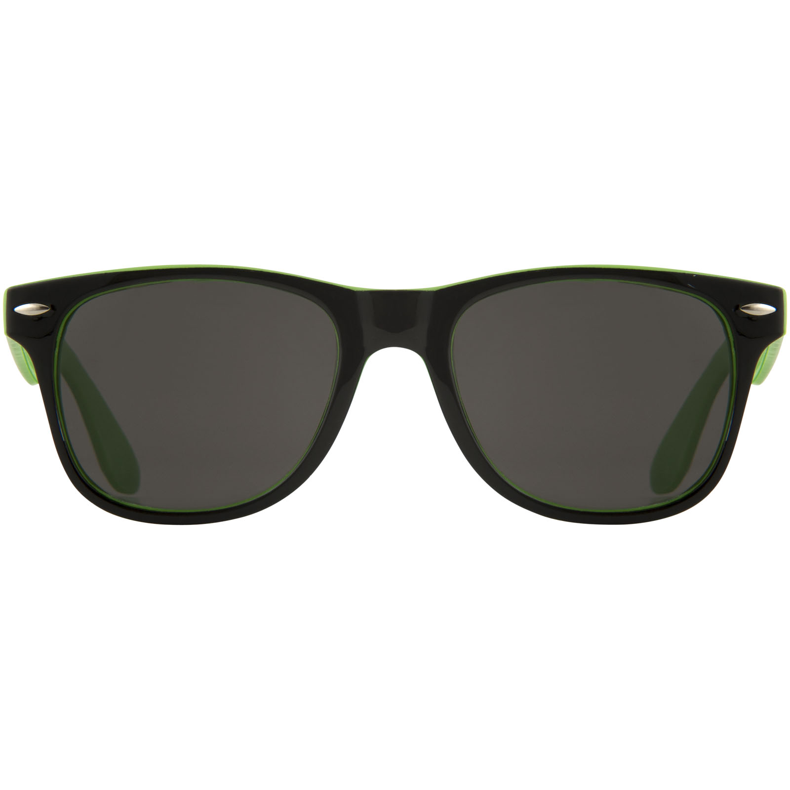 Sun Ray Sonnenbrille mit zweifarbigen Tönen limone, schwarz
