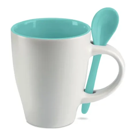 Becher mit Löffel