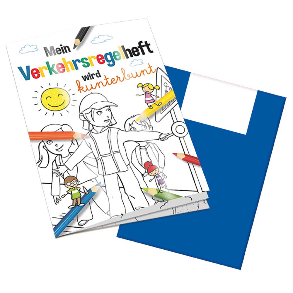 Malbuch / Mal-Set A6 - Verkehr