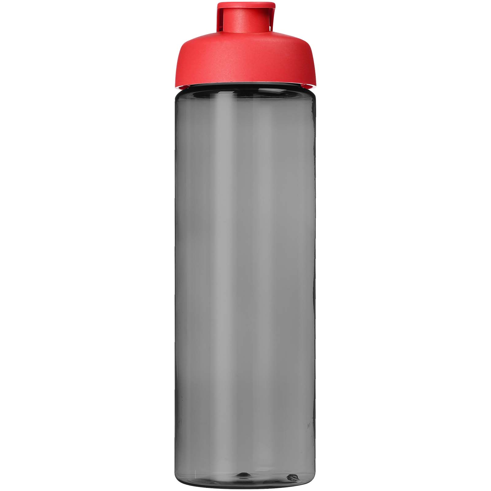 H2O Active® Eco POP Vibe 850 ml Sportflasche mit Klappdeckel kohle, rot