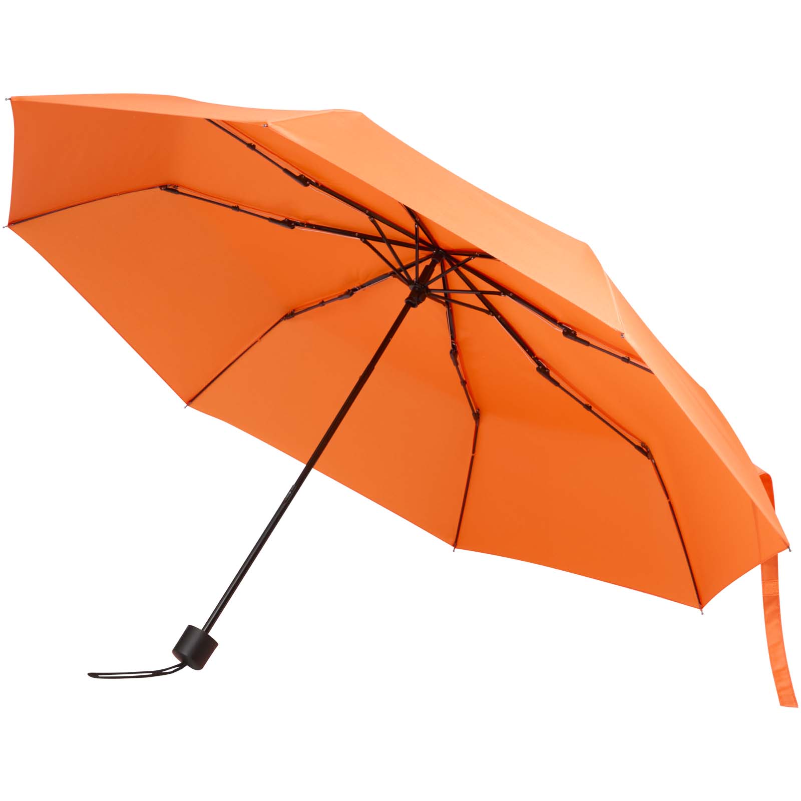 Aaron 23'' faltbarer manueller Regenschirm orange