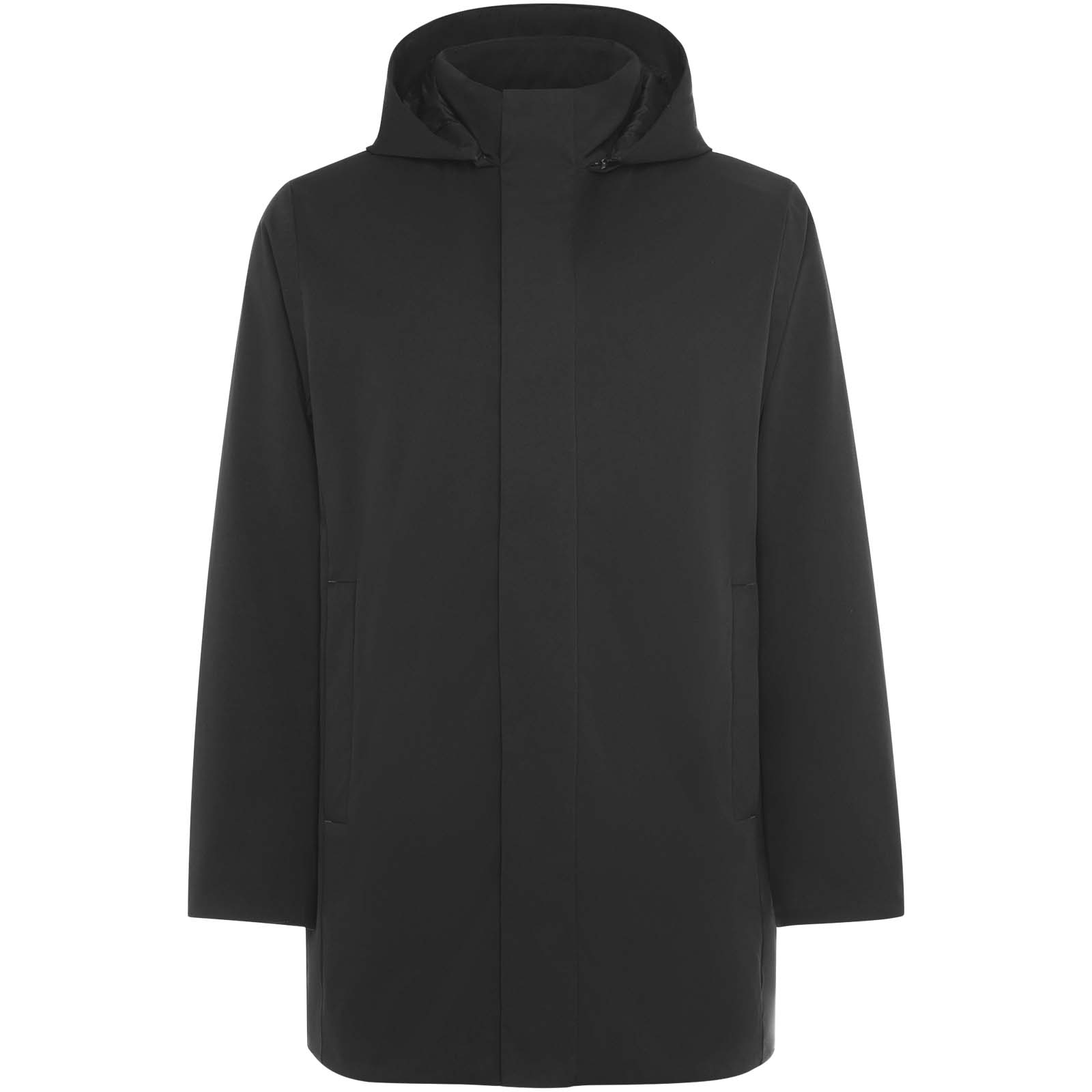 Dome wattierte Parka-Jacke Unisex schwarz