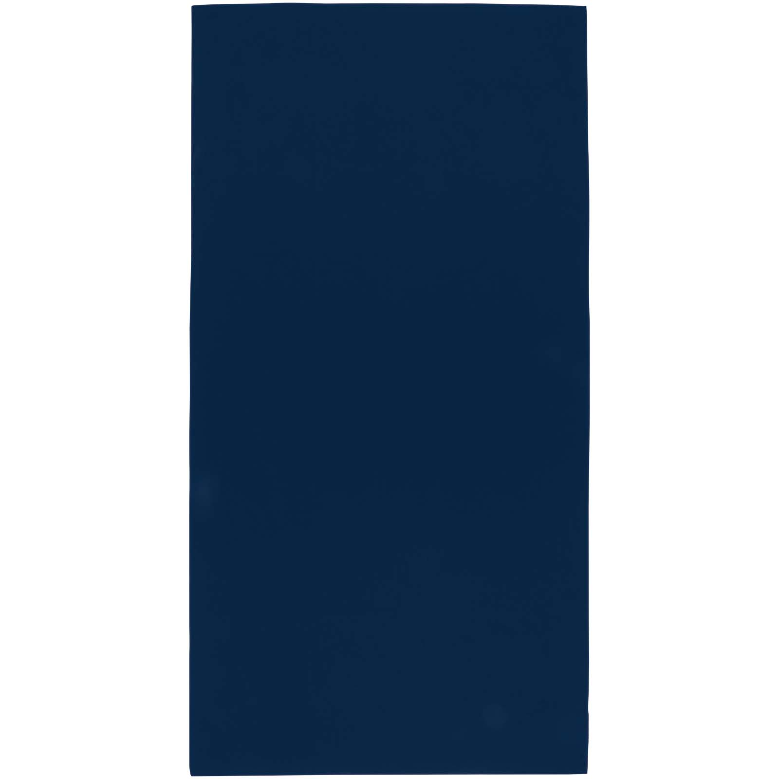 Lucas RPET Sporthandtuch 70 × 140 cm navy