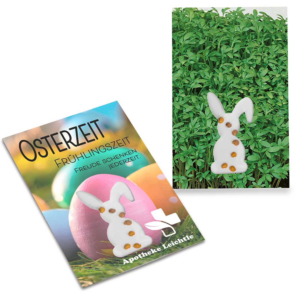 Samen-Karte-Mini Ostern