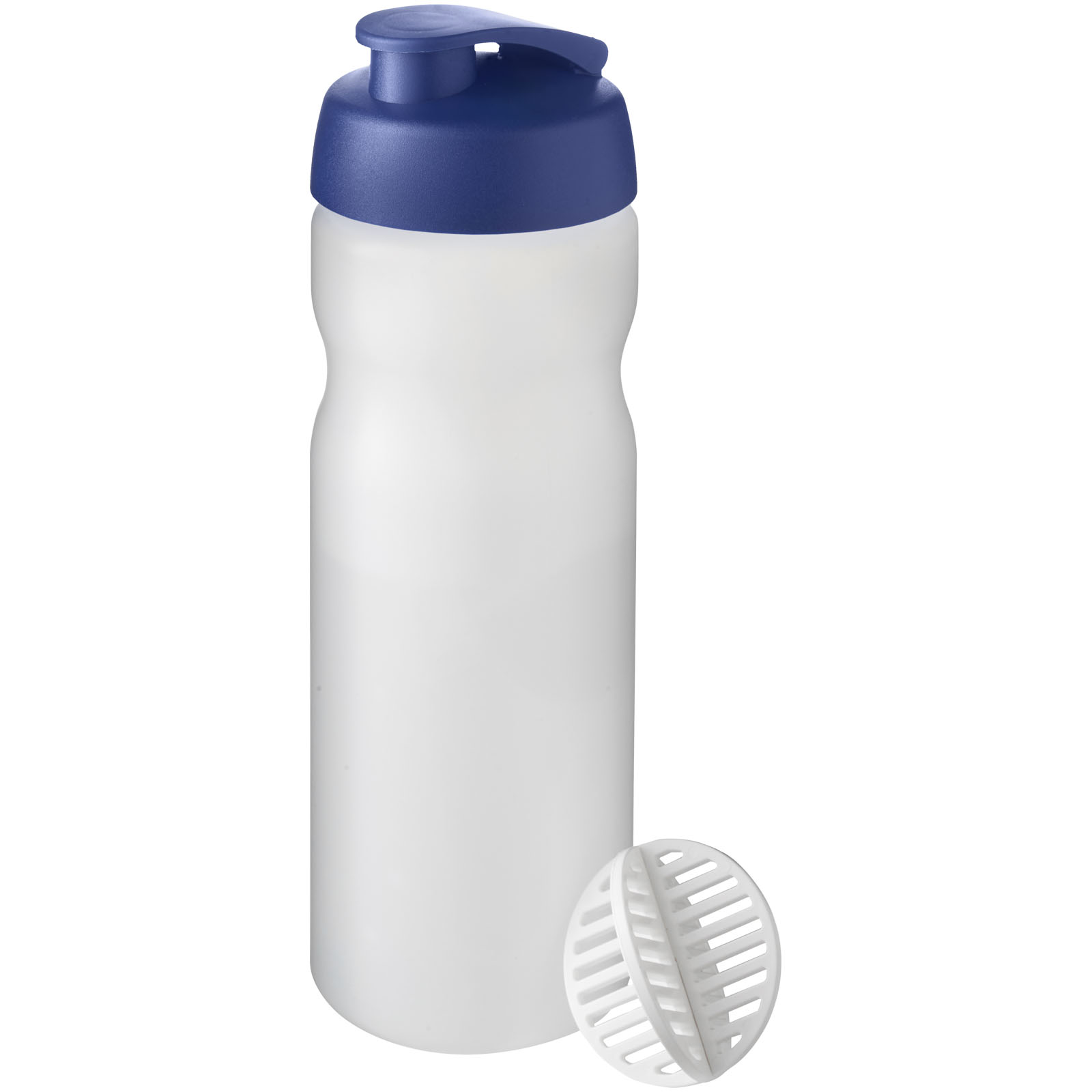 Baseline Plus 650 ml Shakerflasche blau, klar mattiert