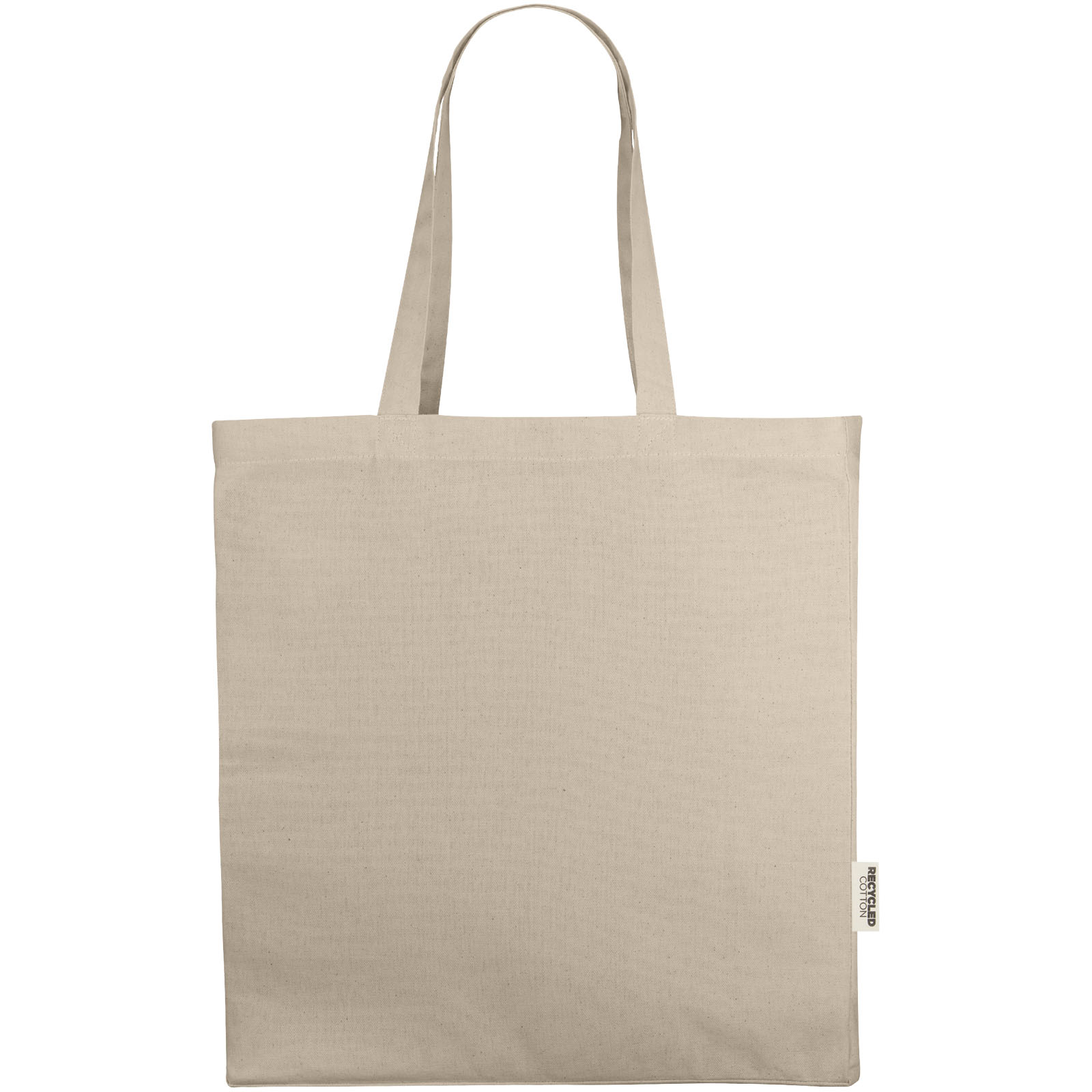 Odessa 220 g/m² GRS recycelte Baumwoll Tragetasche 13L natur