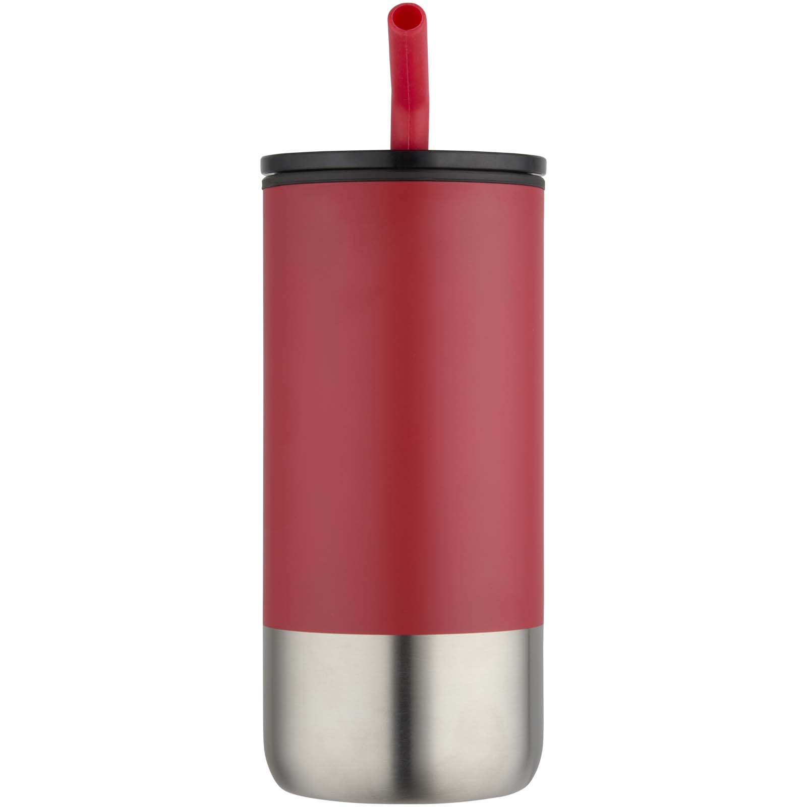 Grayson 480 ml RCS recycelter Isolierbecher mit Trinkhalm rot