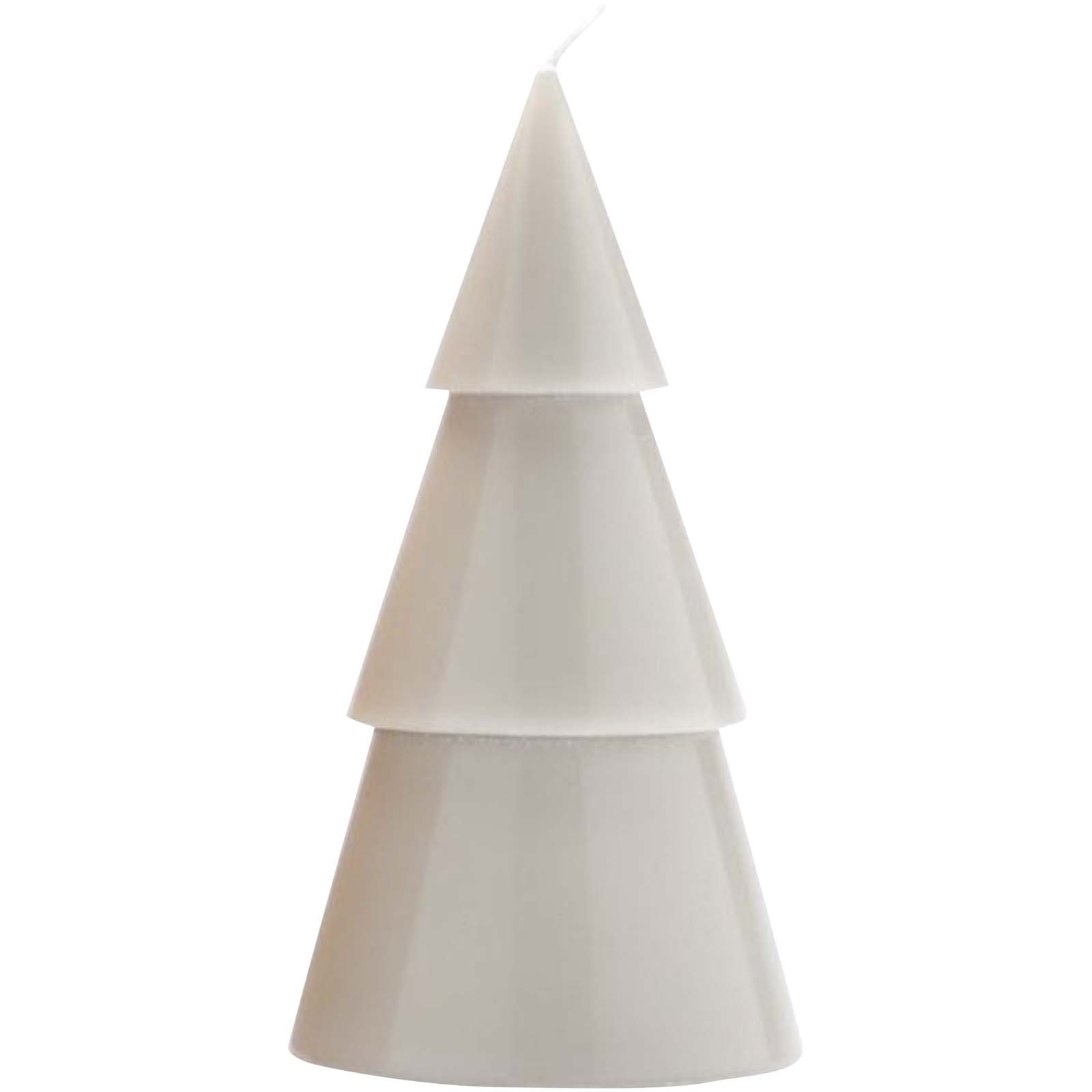 Originalhome Weihnachtsbaum Kerze L hellgrau