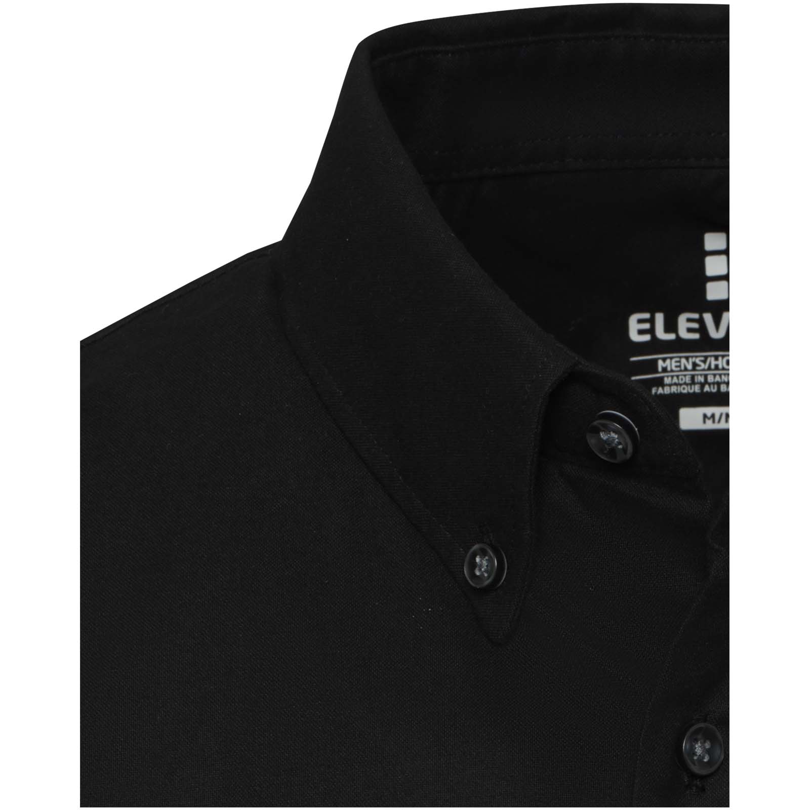 Sphene 165 g/m² Oxford Hemd schwarz