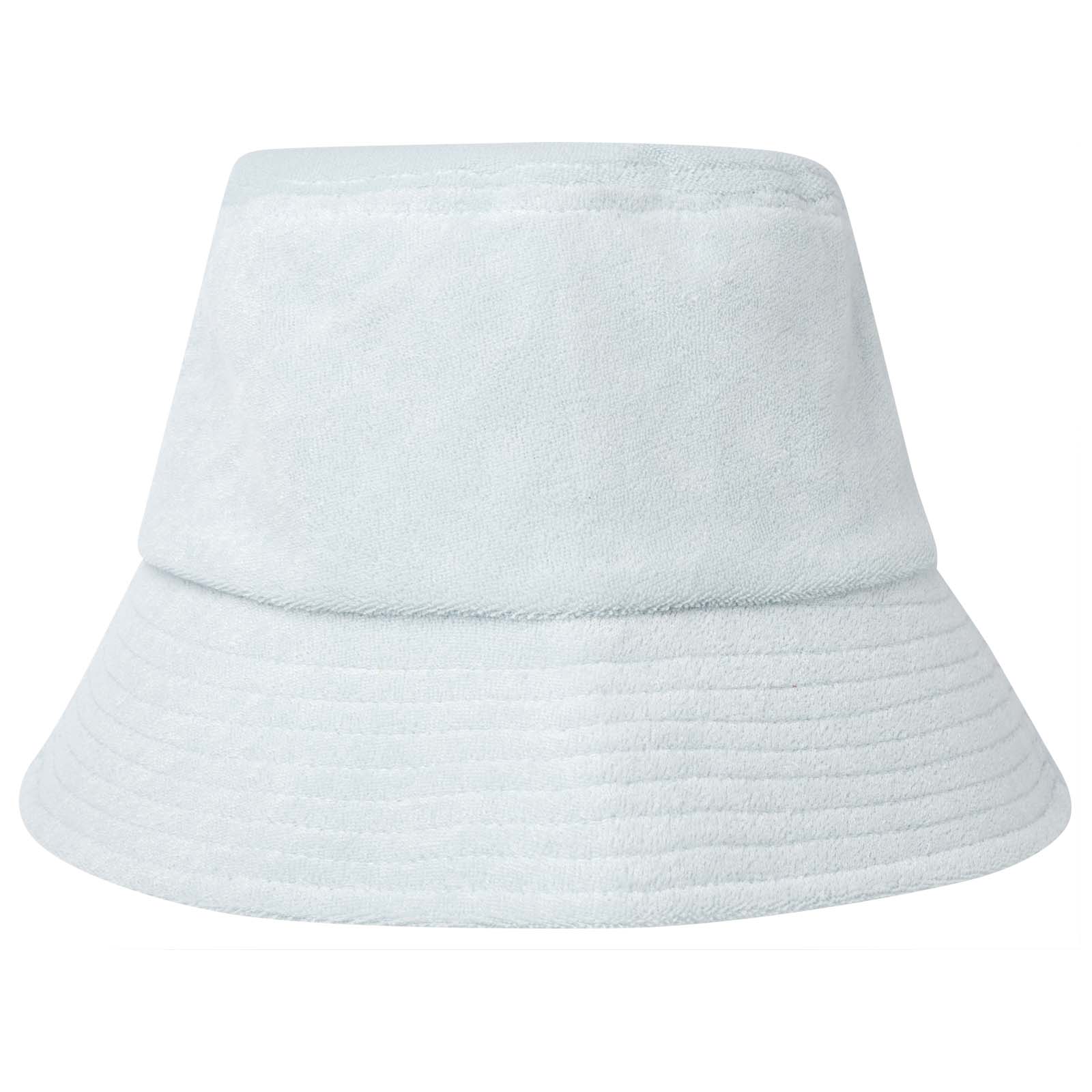 Melo 230 g/m² GRS-recycelter Sonnenhut aus Frottee wolkenblau