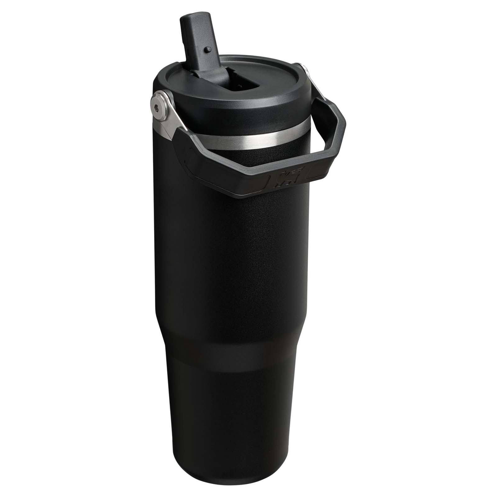 Stanley IceFlow™ 2.0 890 ml Thermobecher aus Edelstahl mit Flip Strohhalm schwarz
