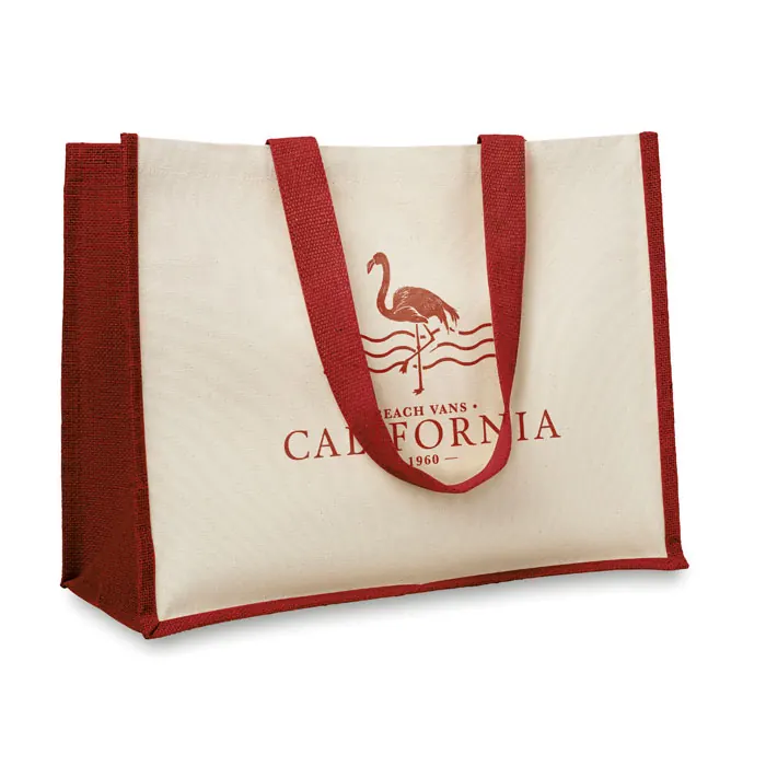 Jute/Canvas Shopper 