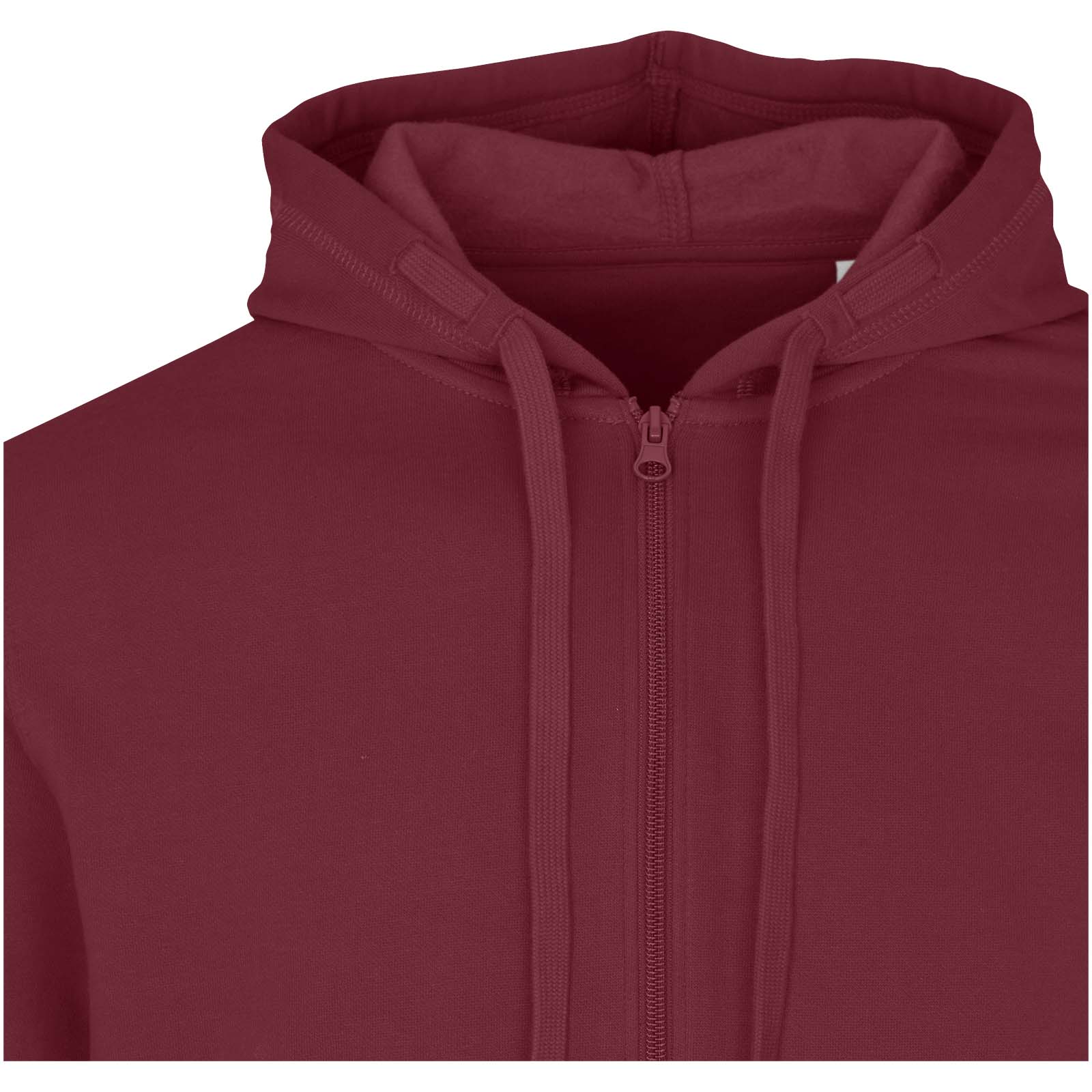 Jasper 280 g/m² Kapuzenpullover aus recycelter Bio Baumwolle (OCS) unisex Tiefes Burgunderrot