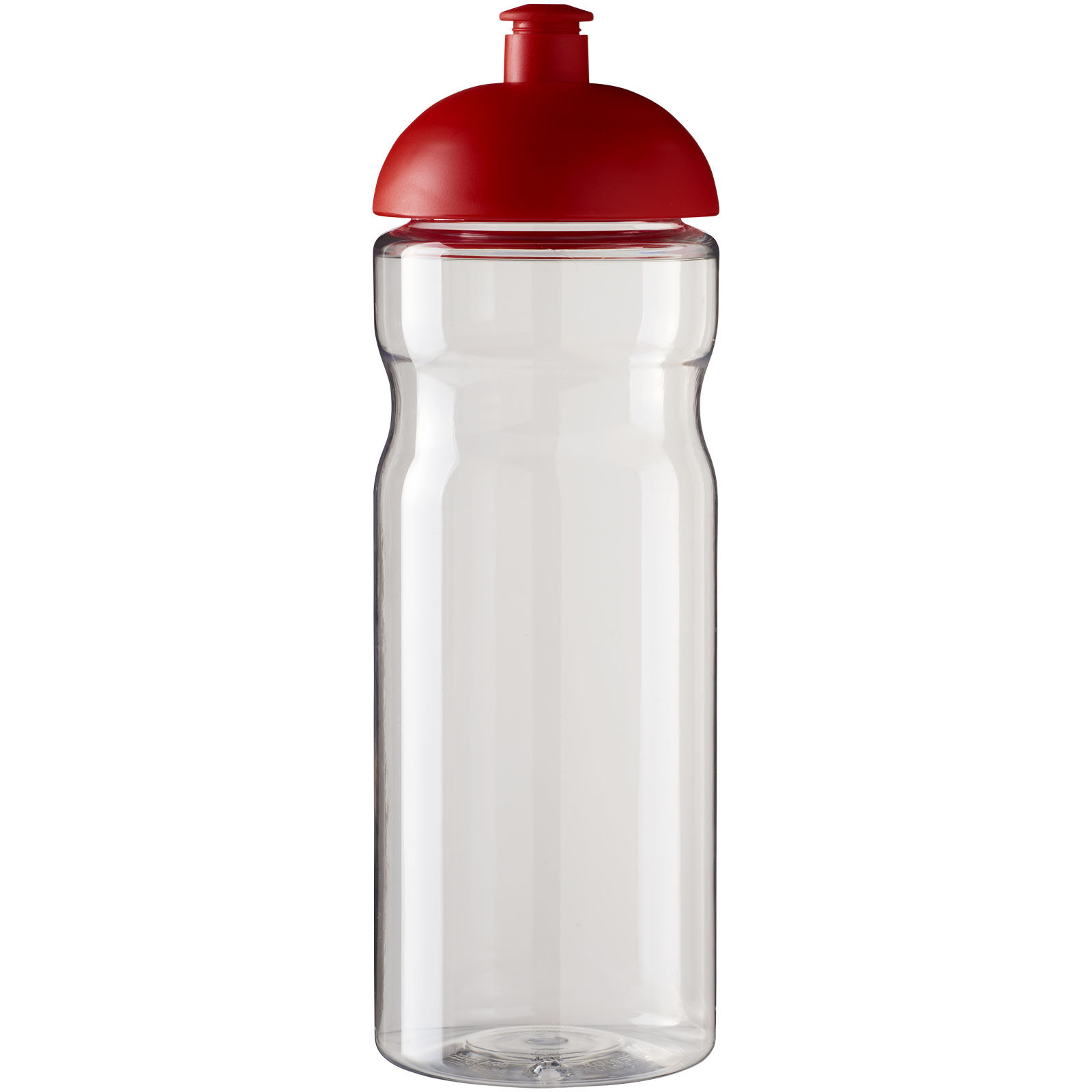 H2O Active® Base 650 ml Sportflasche mit Stülpdeckel transparent, rot