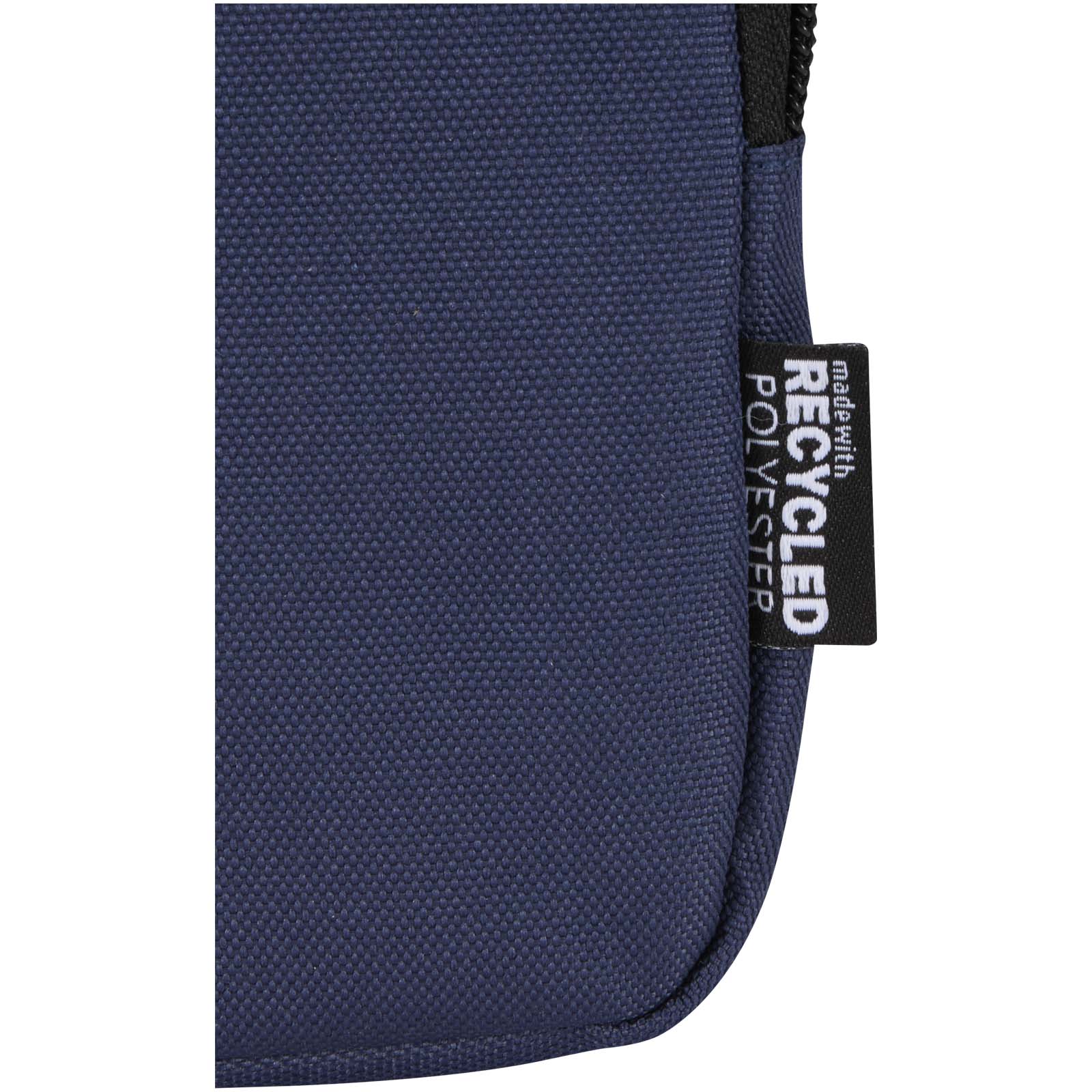 Byron Flaschentasche aus GRS Recyclingmaterial navy