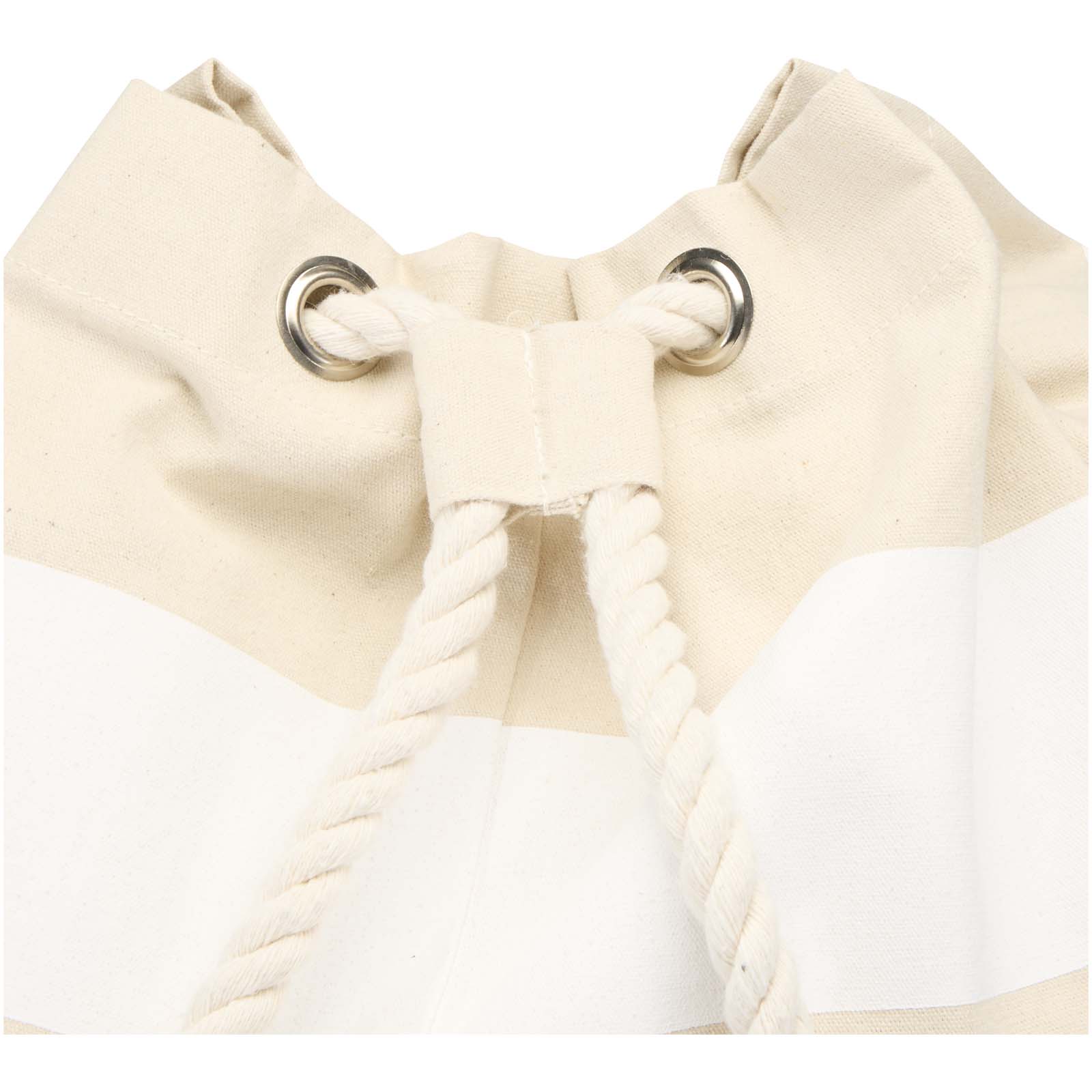 Florida 270 g/m² GRS-zertifizierter Seesack aus Recyclingmaterial, 15 l weiss