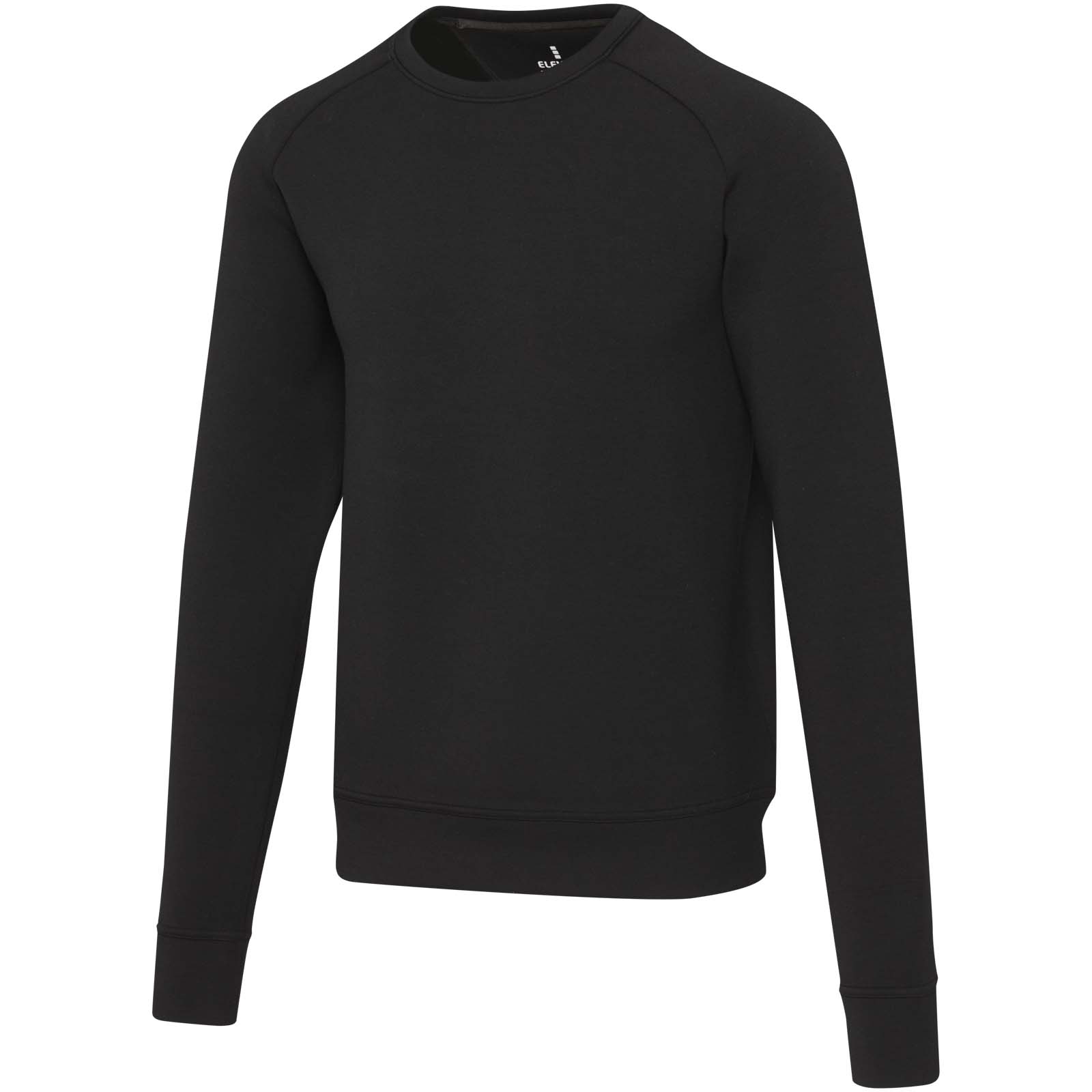 Yukon 350 g/m² Sportpullover mit Rundhalsausschnitt und Interlock Strick Unisex schwarz