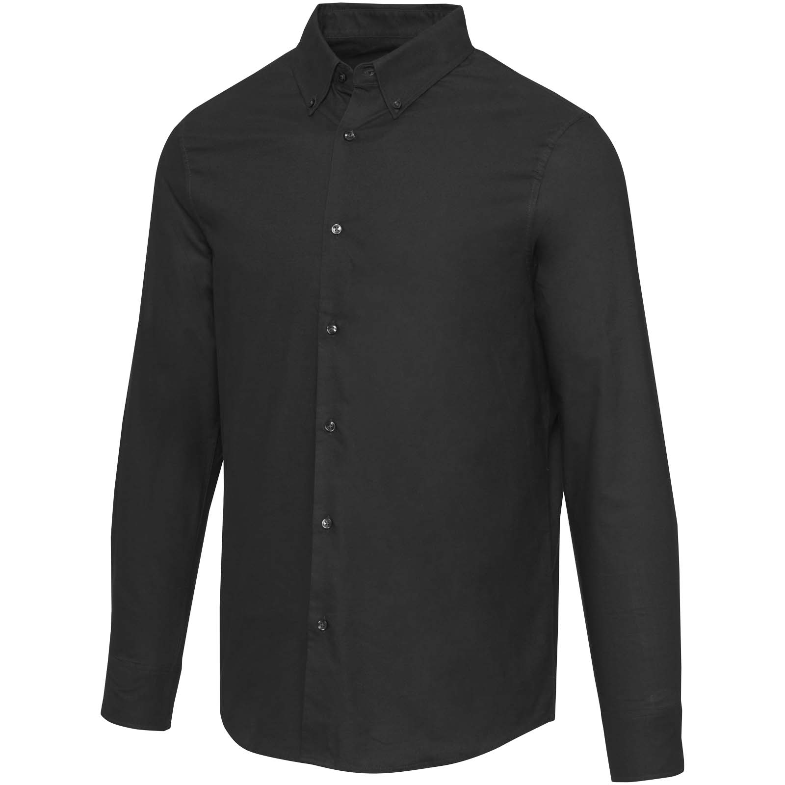 Sphene 165 g/m² Oxford Hemd schwarz