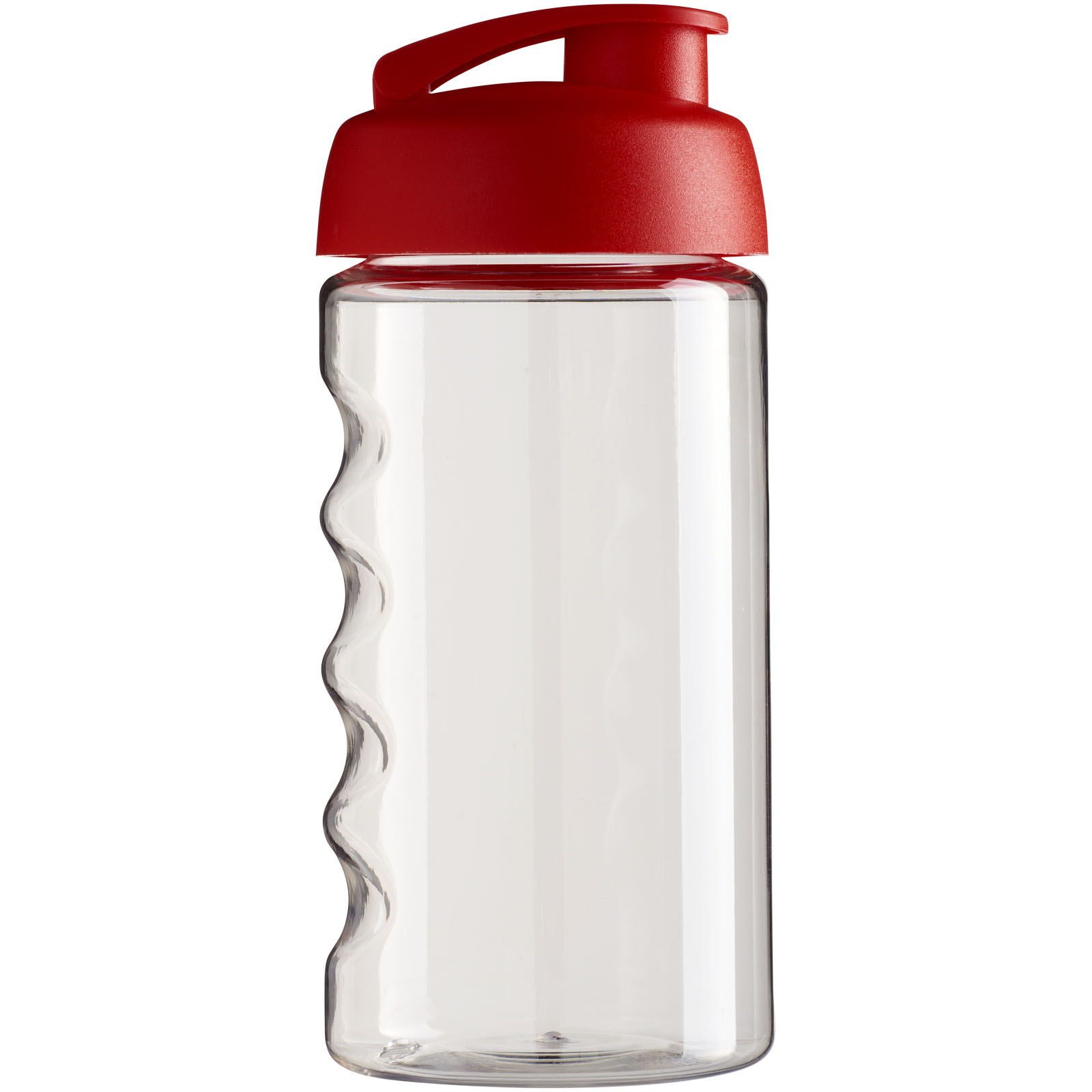 H2O Active® Bop 500 ml Sportflasche mit Klappdeckel transparent, rot