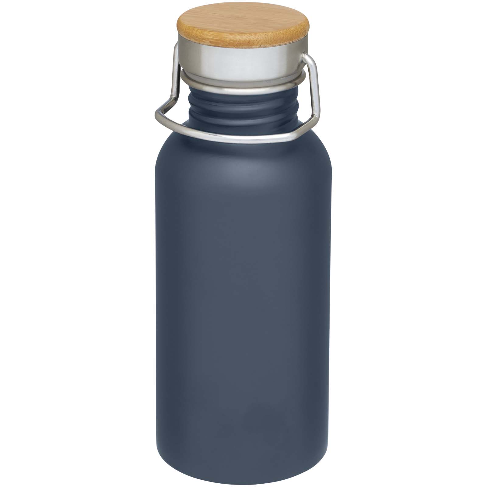 Thor 550 ml einwandige Trinkflasche aus recyceltem Edelstahl hale blau